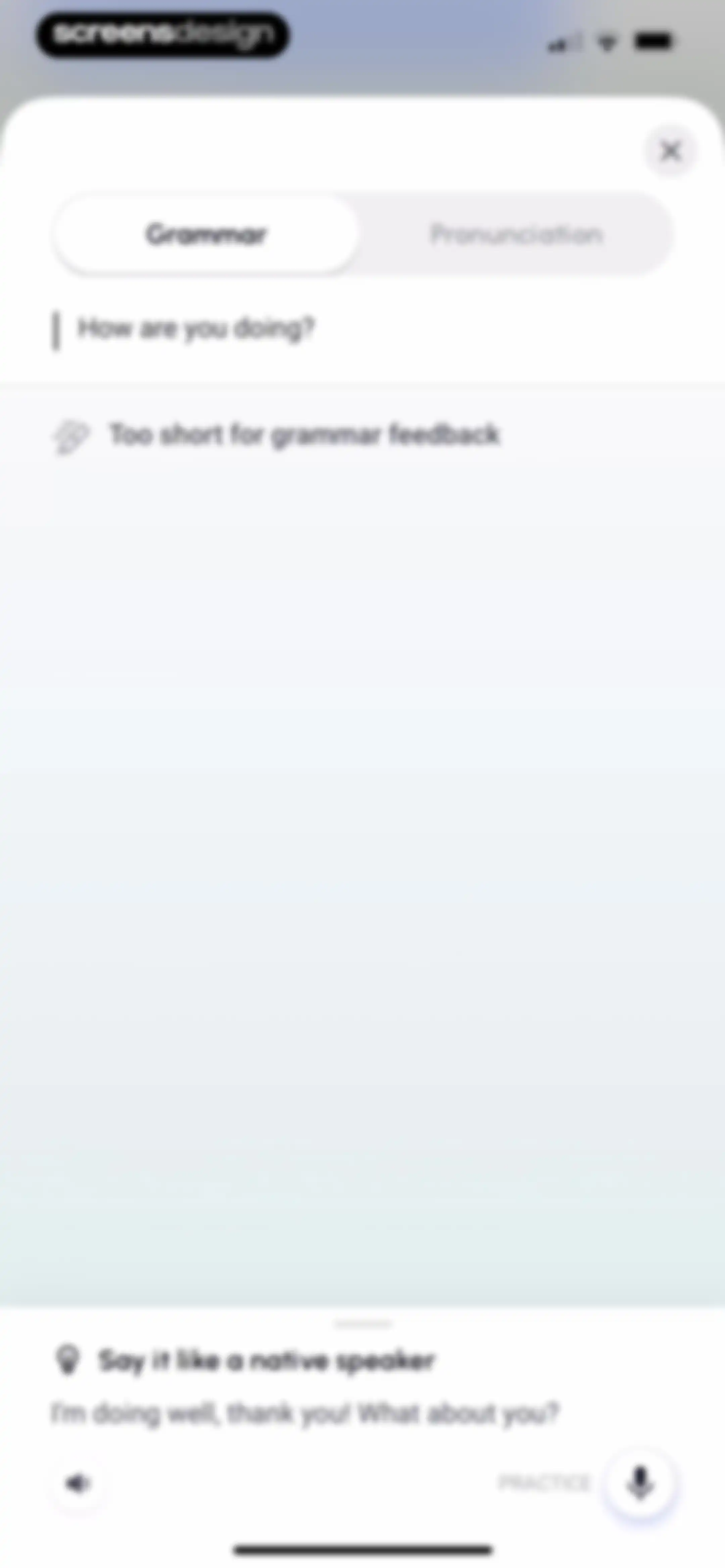 Speak English with Loora AI screen 55