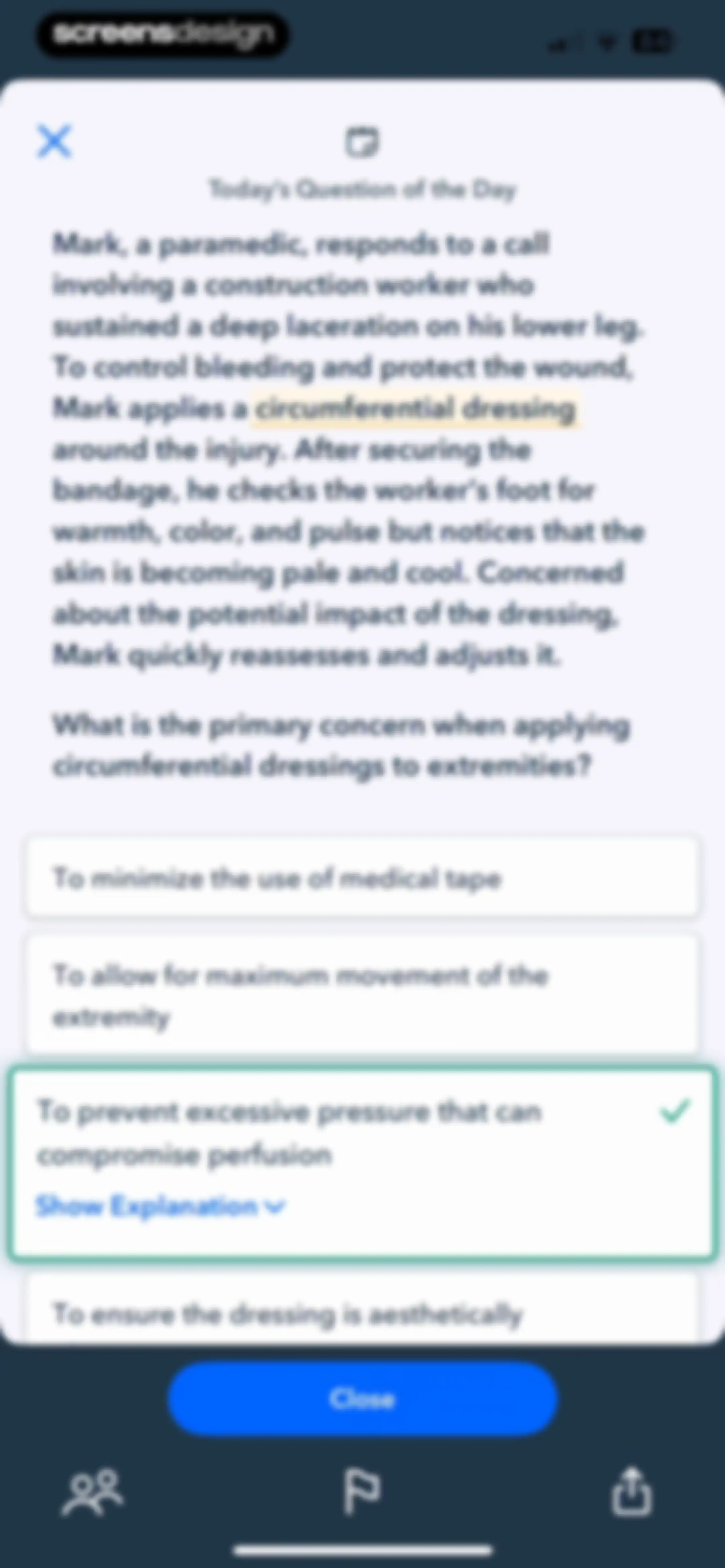 Pocket Prep EMS 2026 screen 21