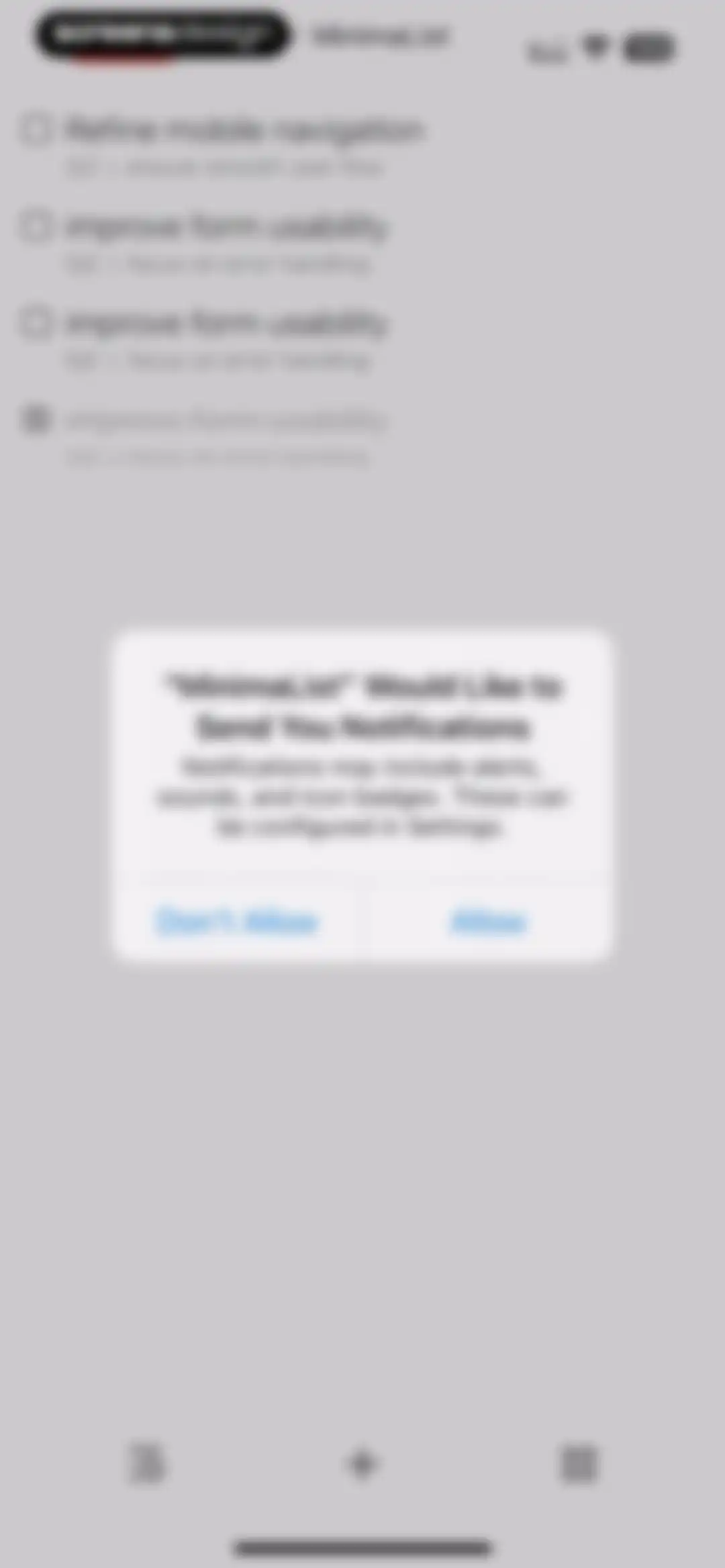 To Do List MinimaList & Widget screen 70