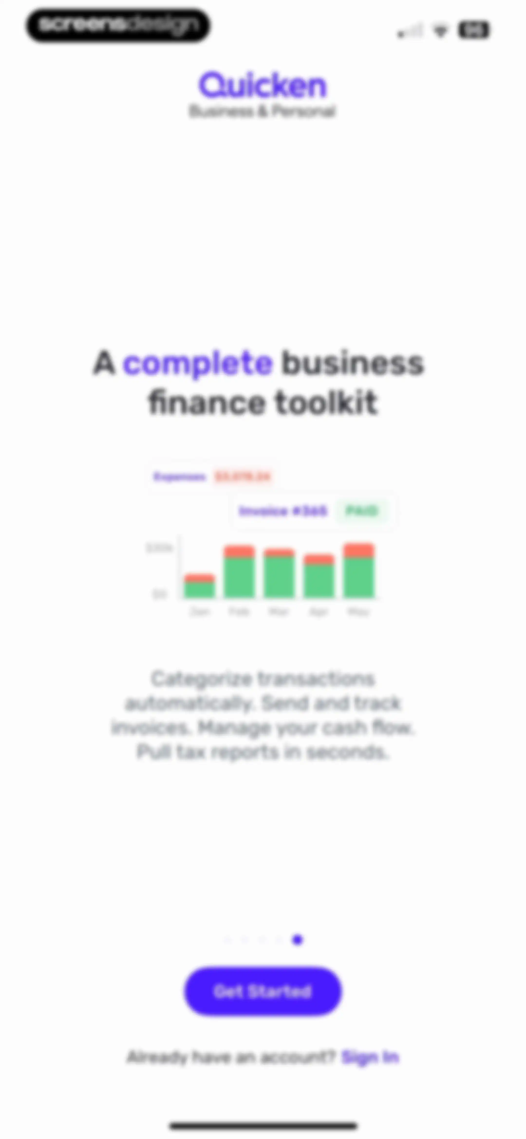 Quicken: Intelligent Money screen 7