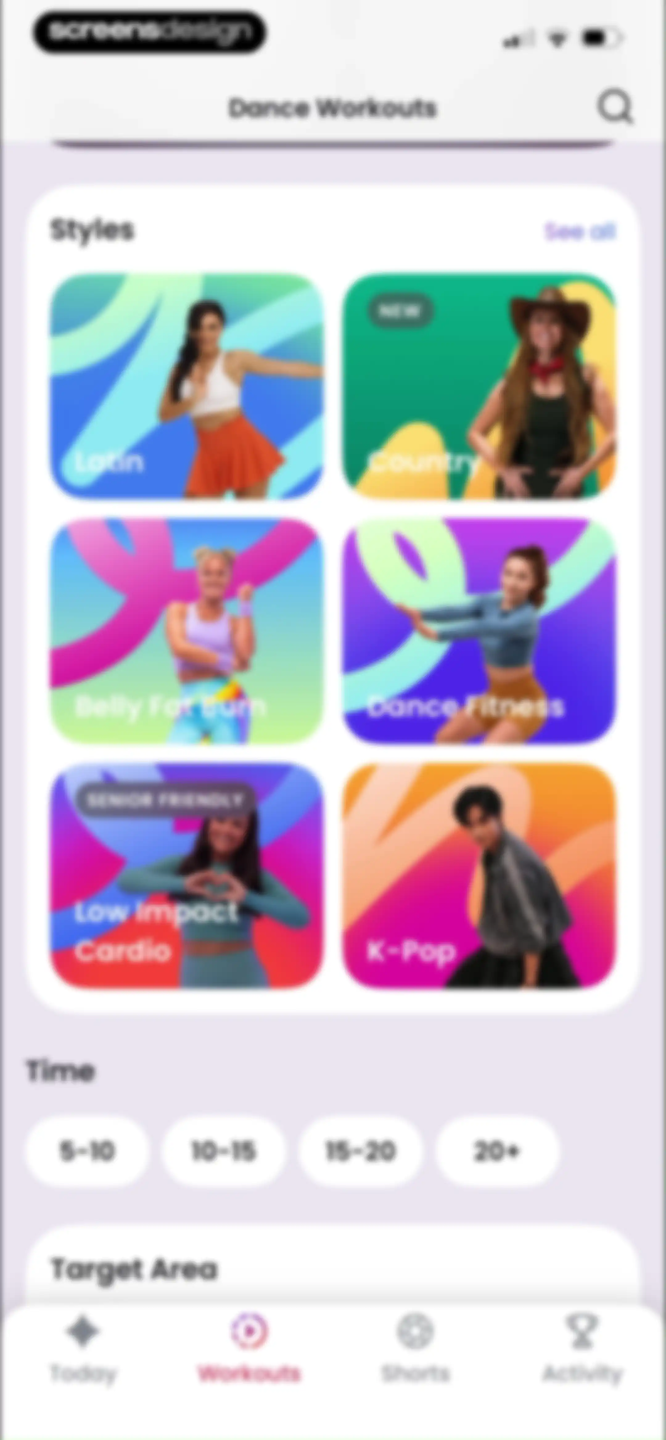 Dancebit: Home Dance Workouts screen 82