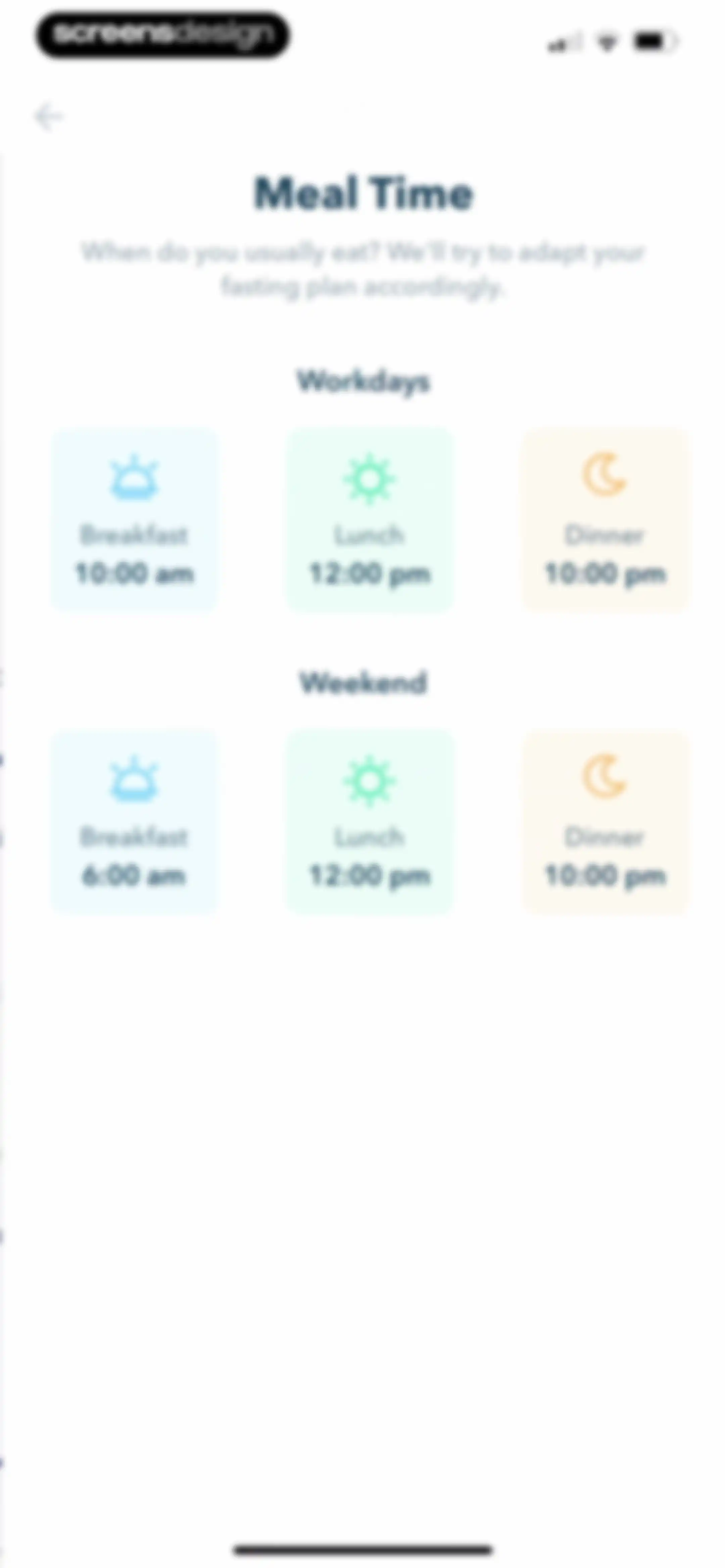 Intermittent Fasting Tracker - screen 322