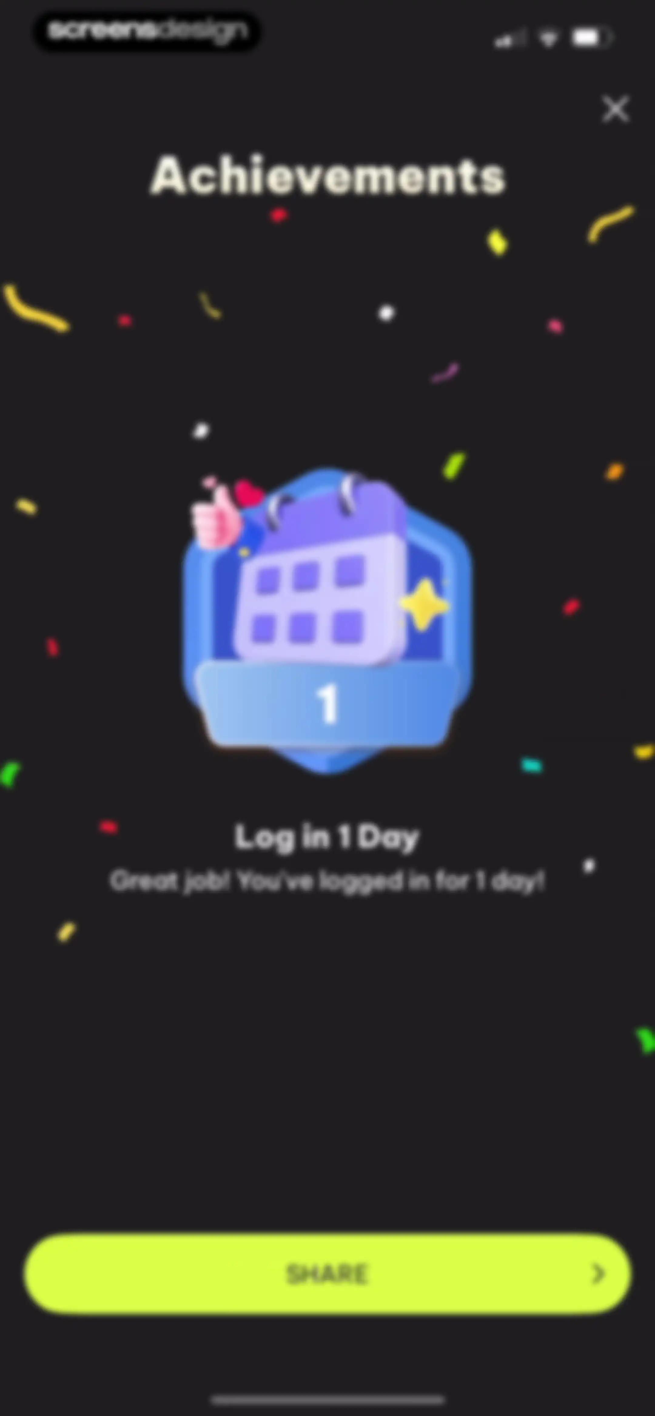 Dancefitme: Fun weight loss screen 126