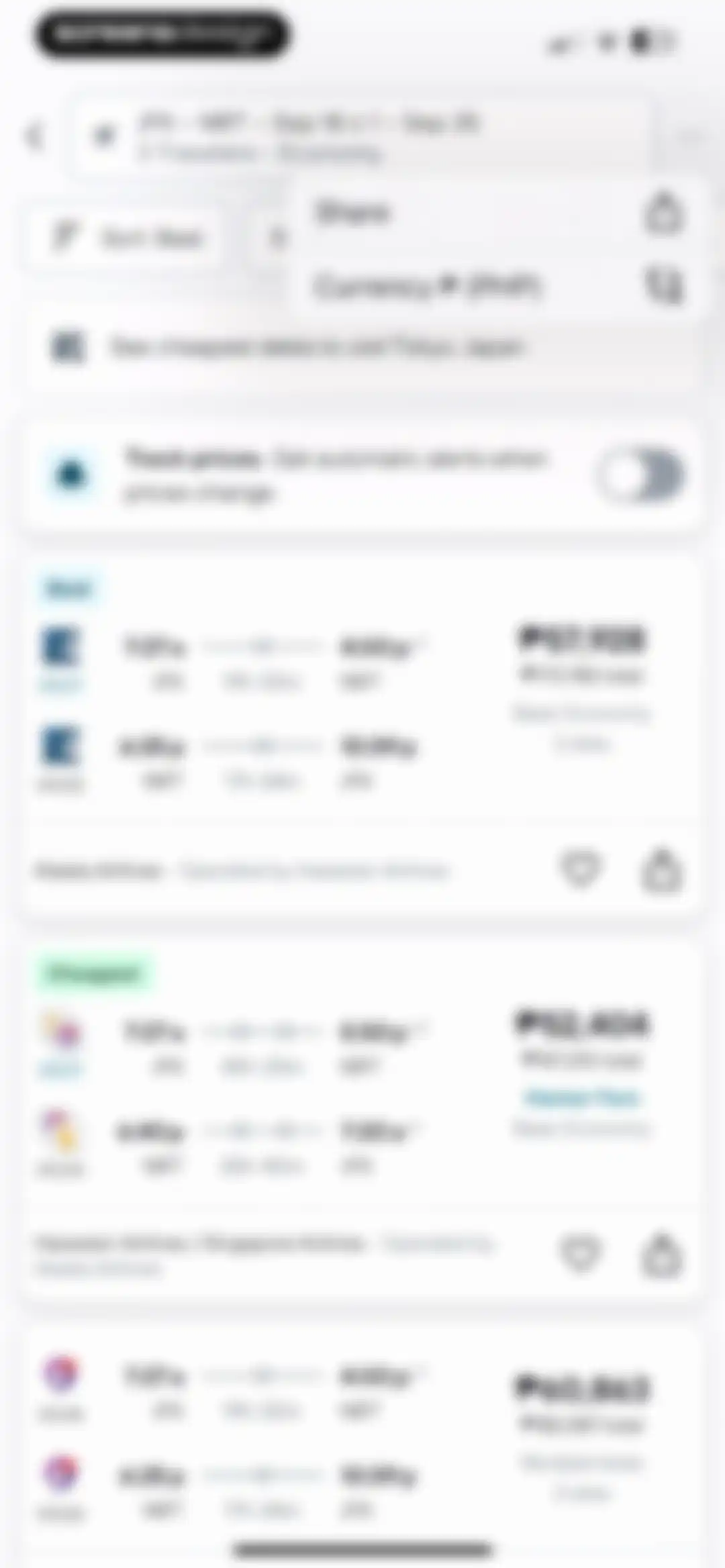 KAYAK: Flights, Hotels & Cars screen 18