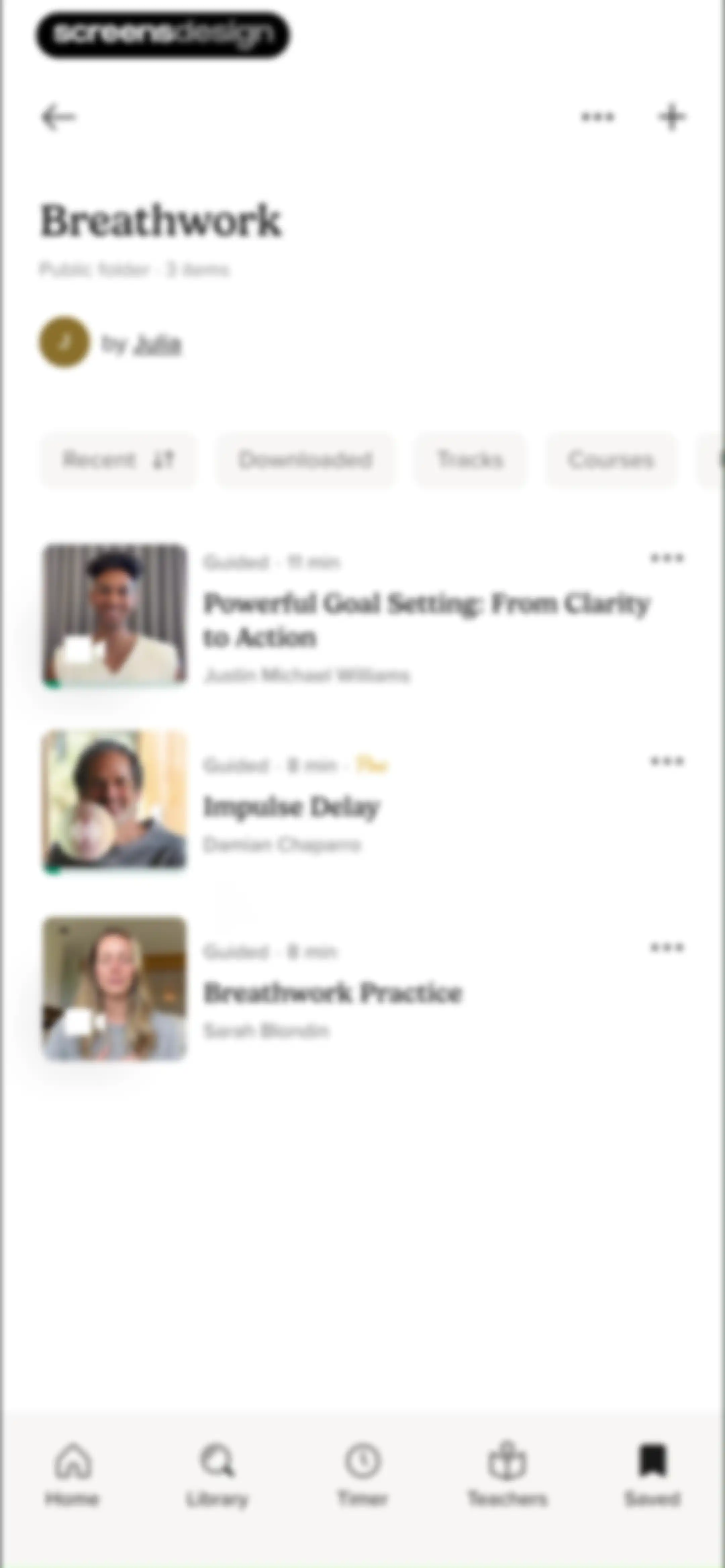 Insight Timer: Meditate, Sleep screen 206