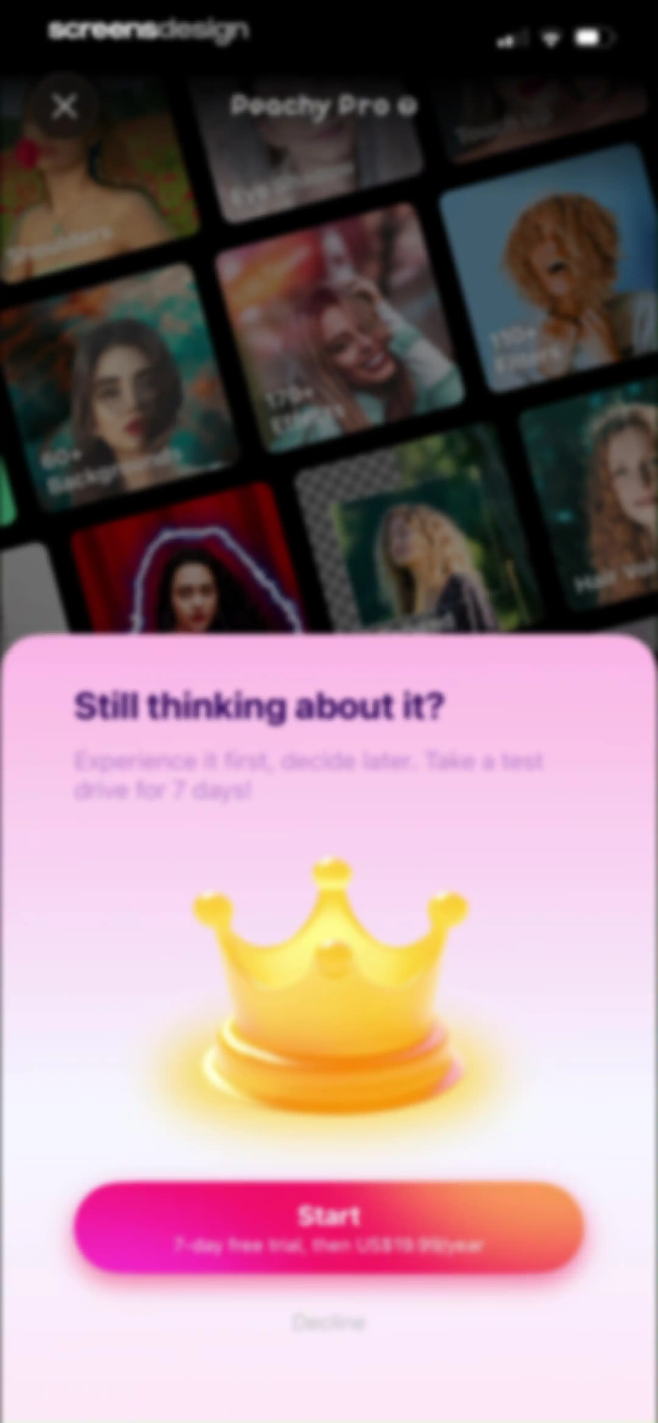 Peachy - AI Face & Body Editor screen 5