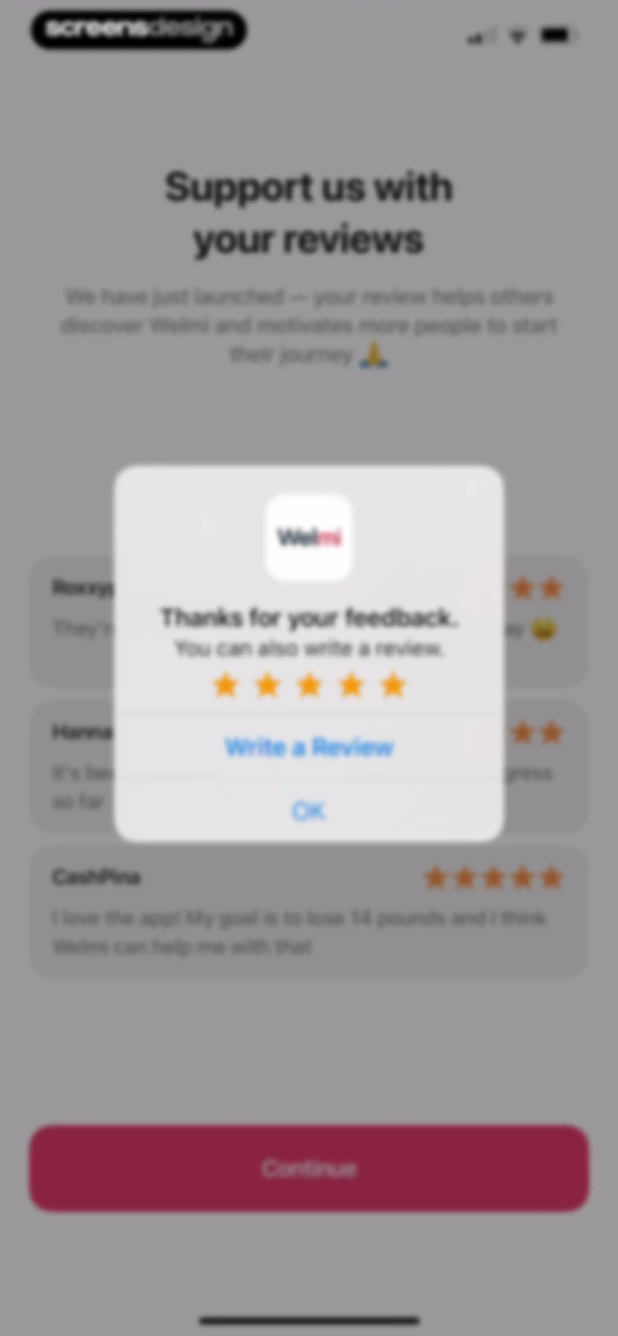 Welmi - Calorie Counter & Diet screen 23