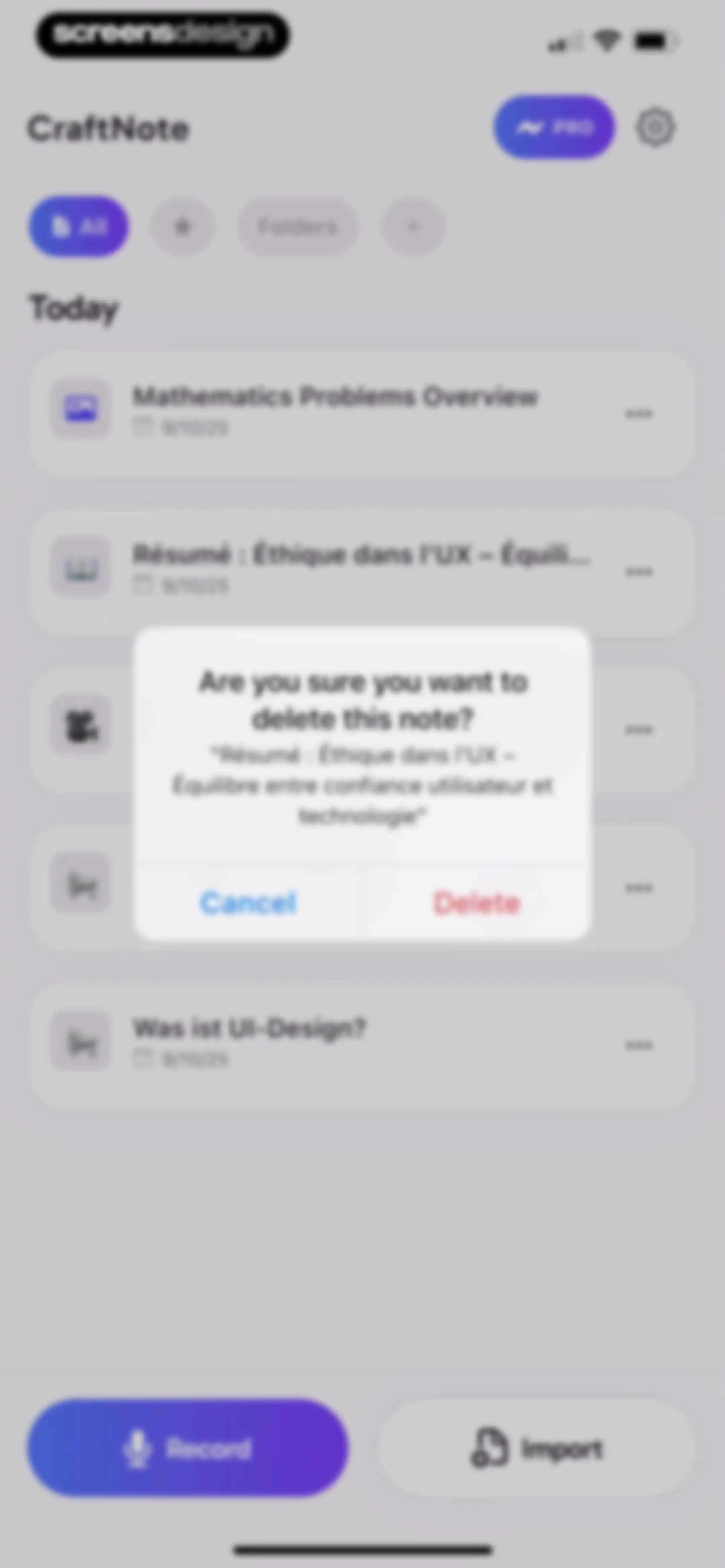 CraftNote: Smart AI Note Taker screen 81