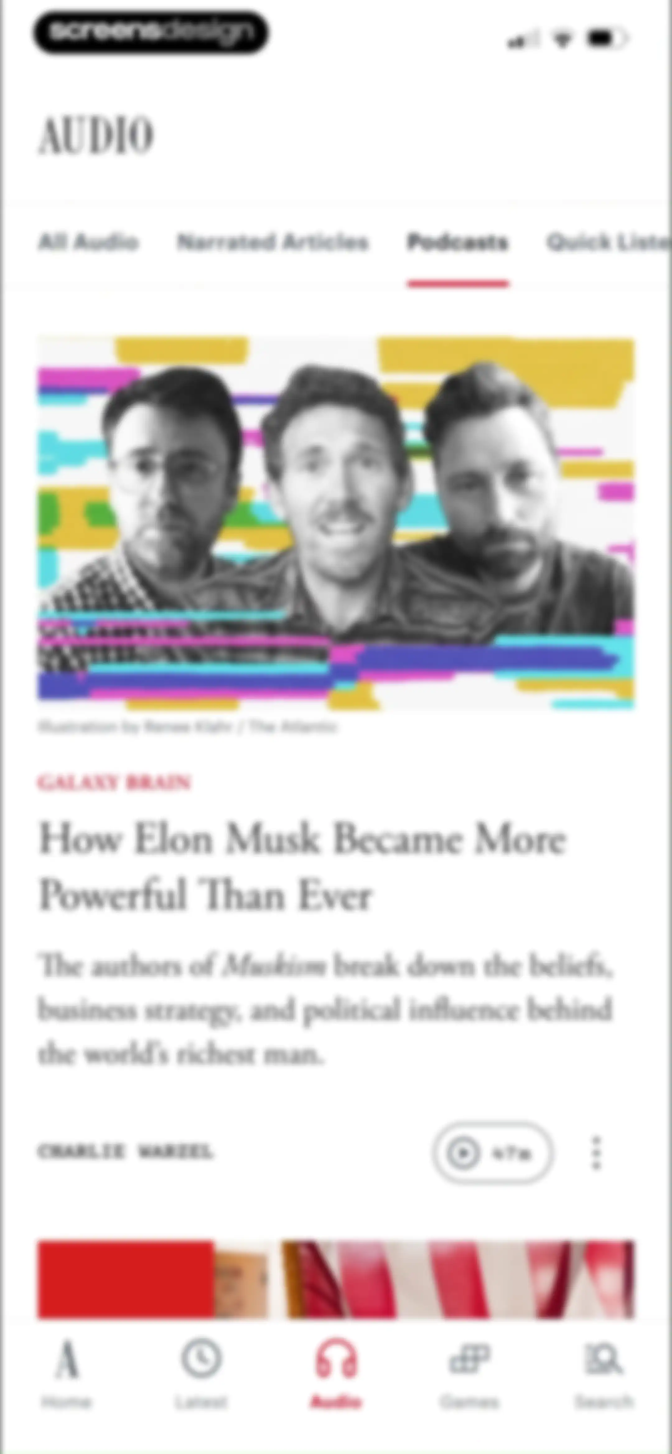 The Atlantic Magazine screen 52