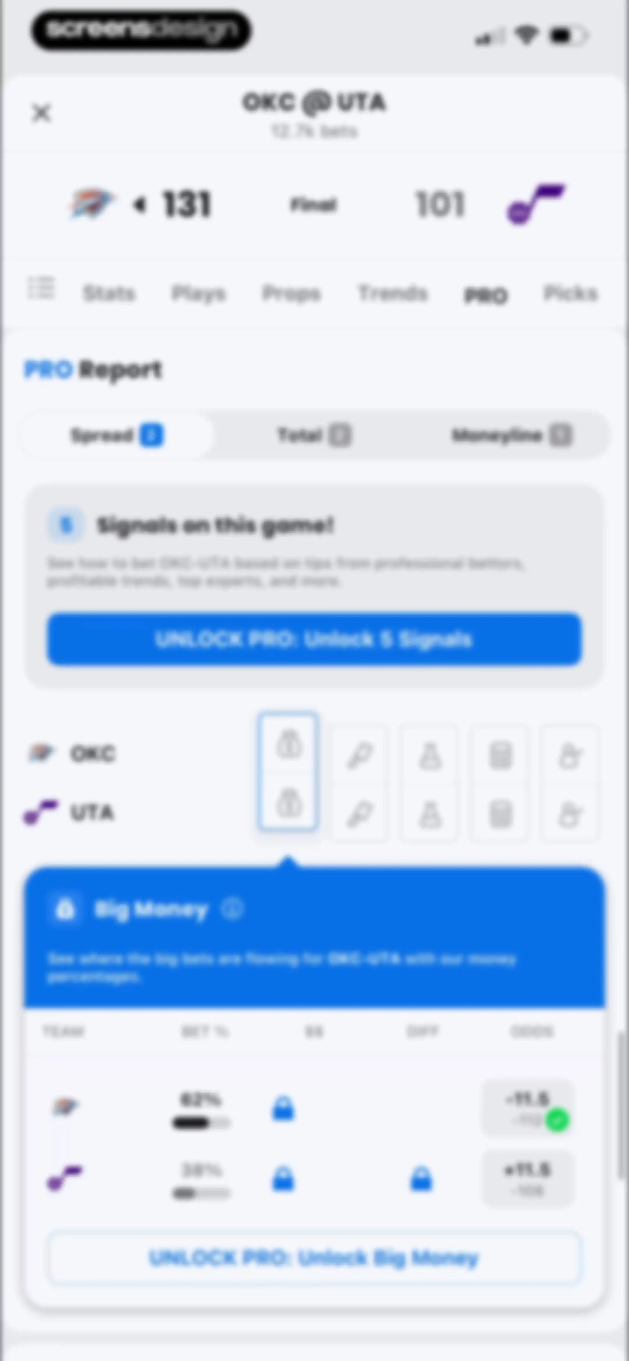 Action Network: Sports Betting screen 118
