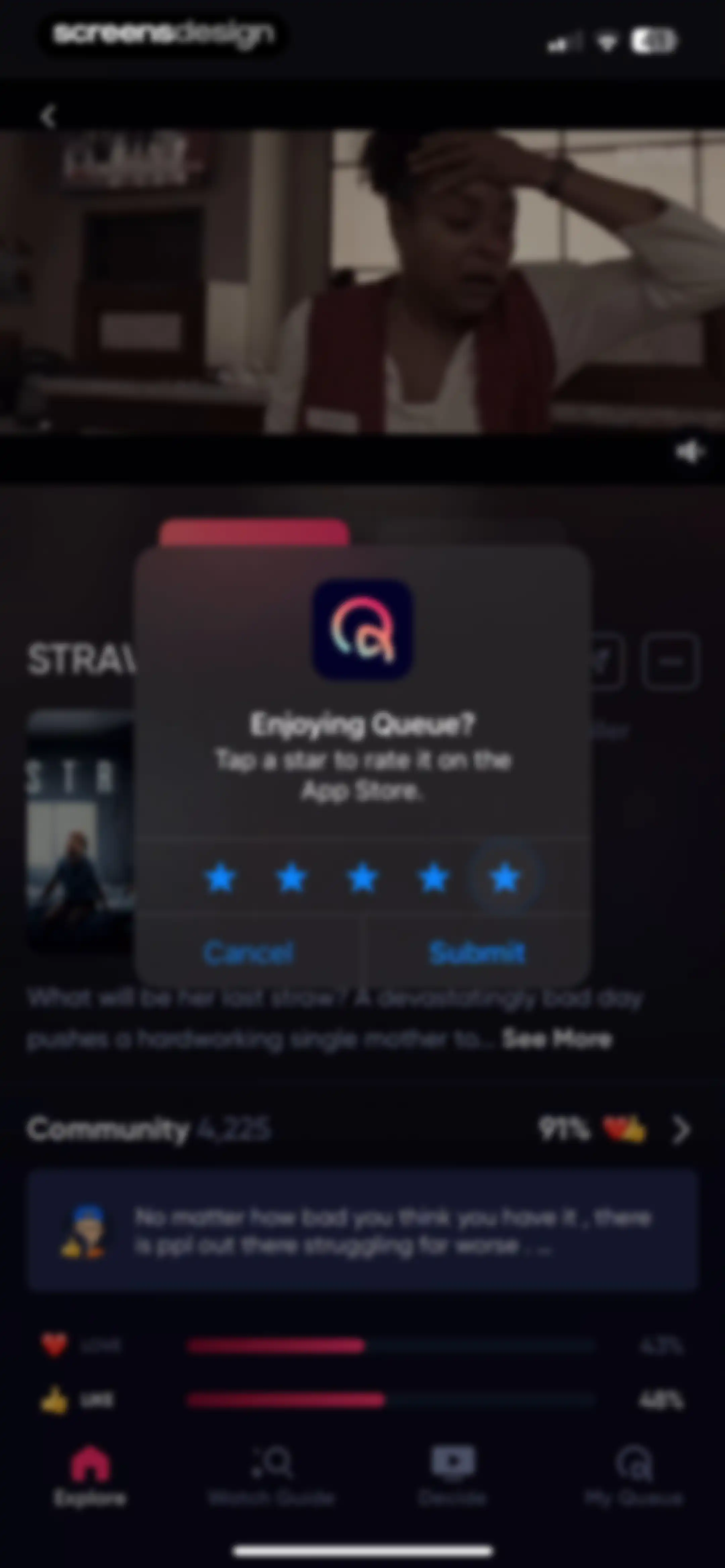 Queue - Find Movies & Shows screen 34