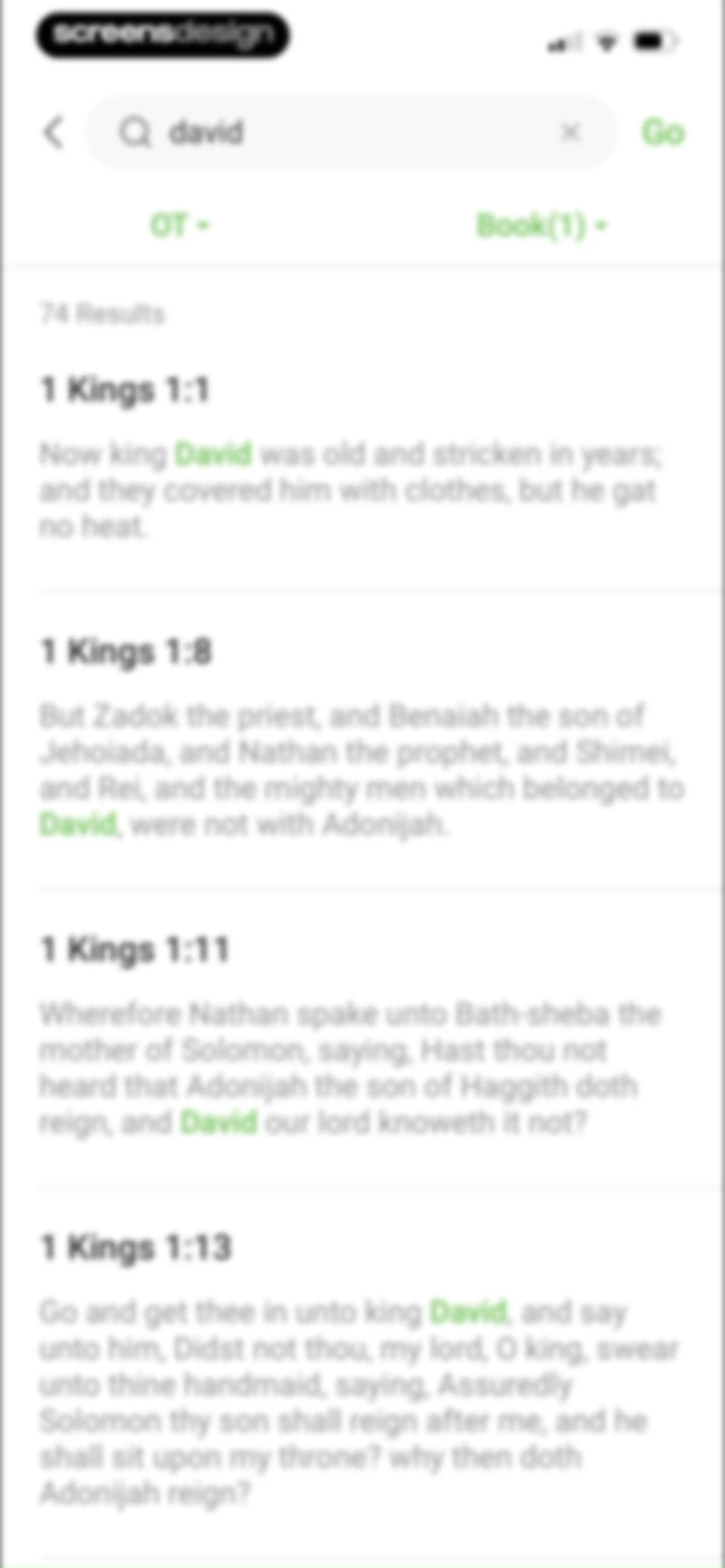 Bible - Daily Bible Verse KJV screen 43