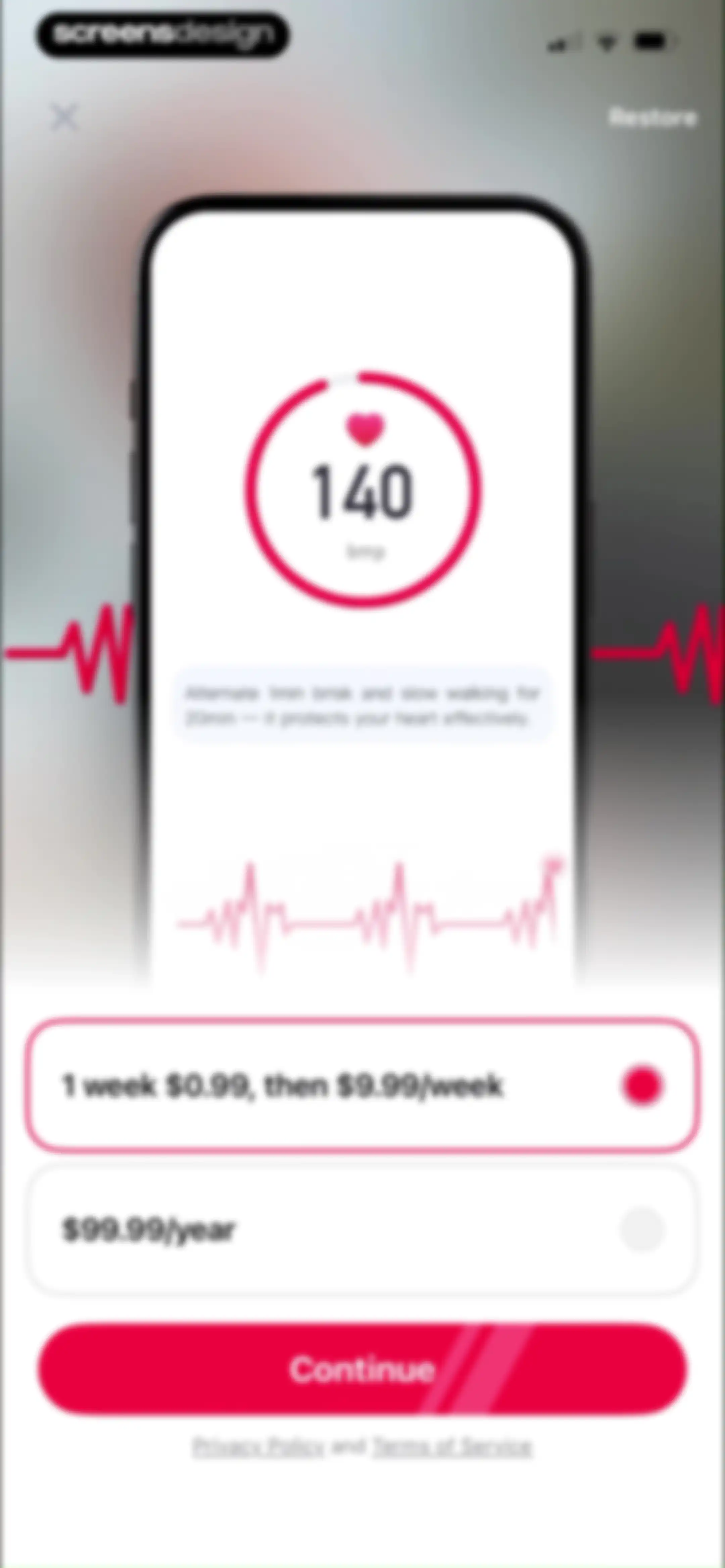 Wellpulse-Heart Health Tracker screen 19