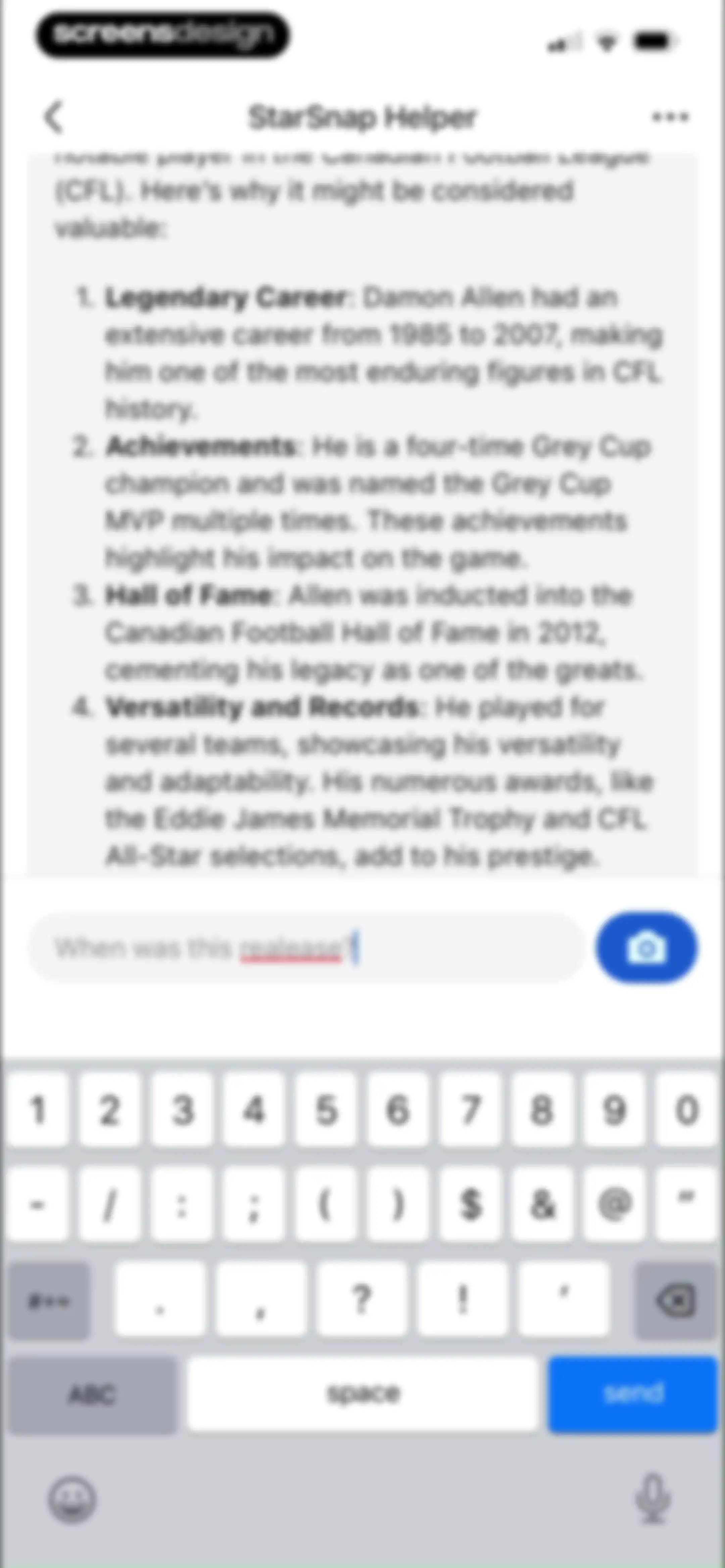 StarSnap: Sports Card Scanner screen 34