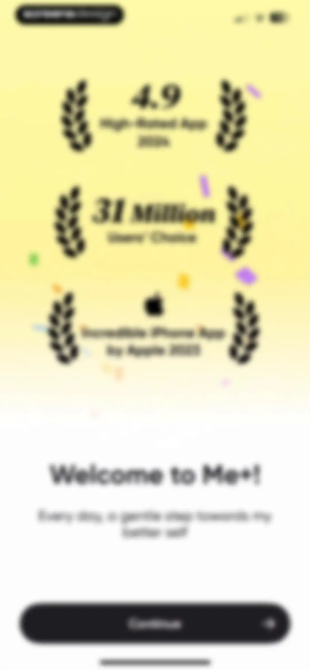 Me+ Lifestyle Routine screen 4