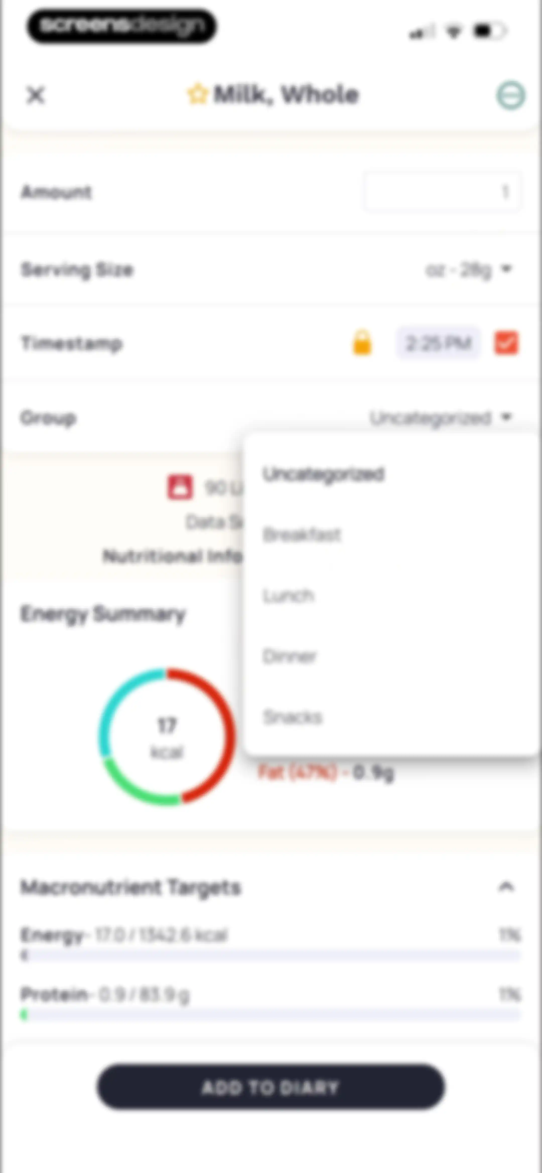 Cronometer: Calorie Counter screen 31