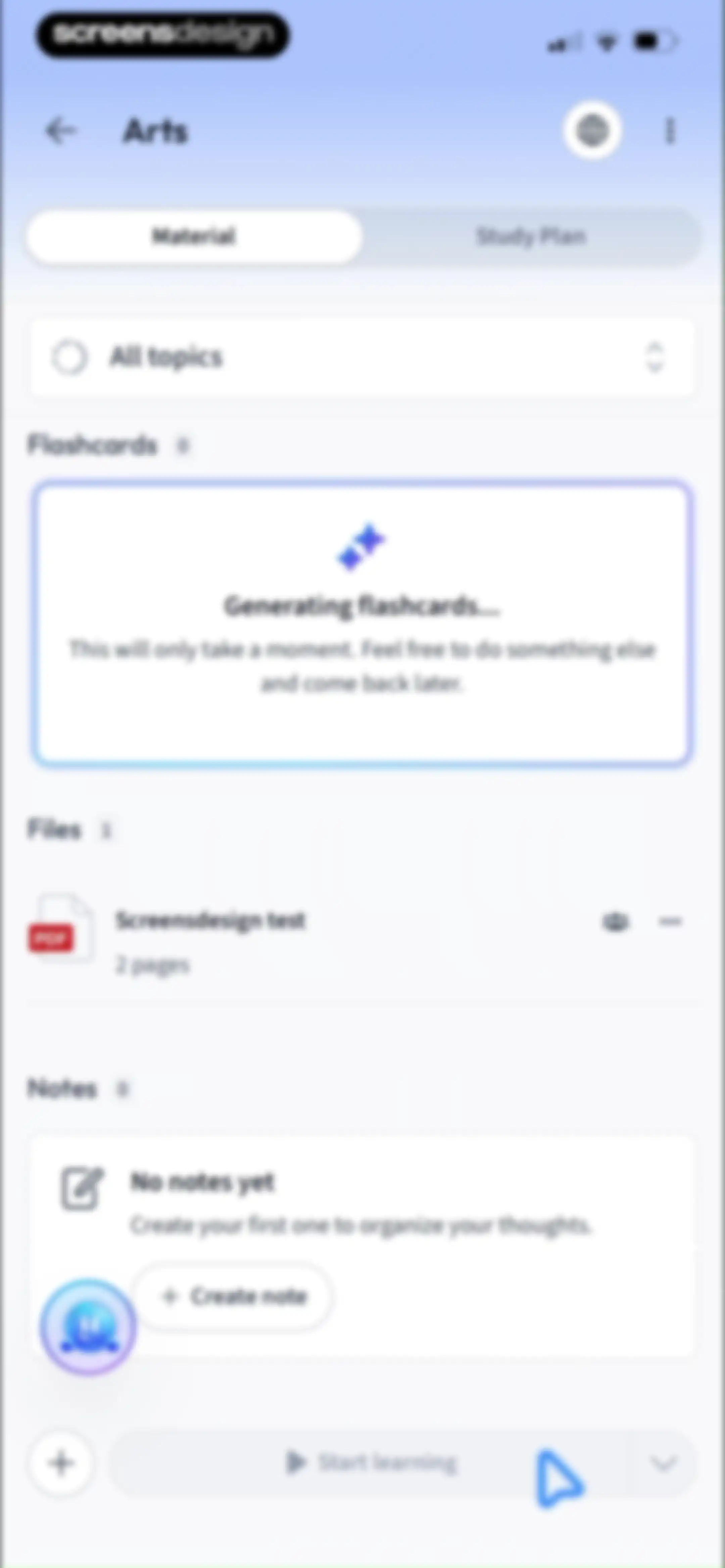 Vaia: AI Flashcards. Study App screen 190