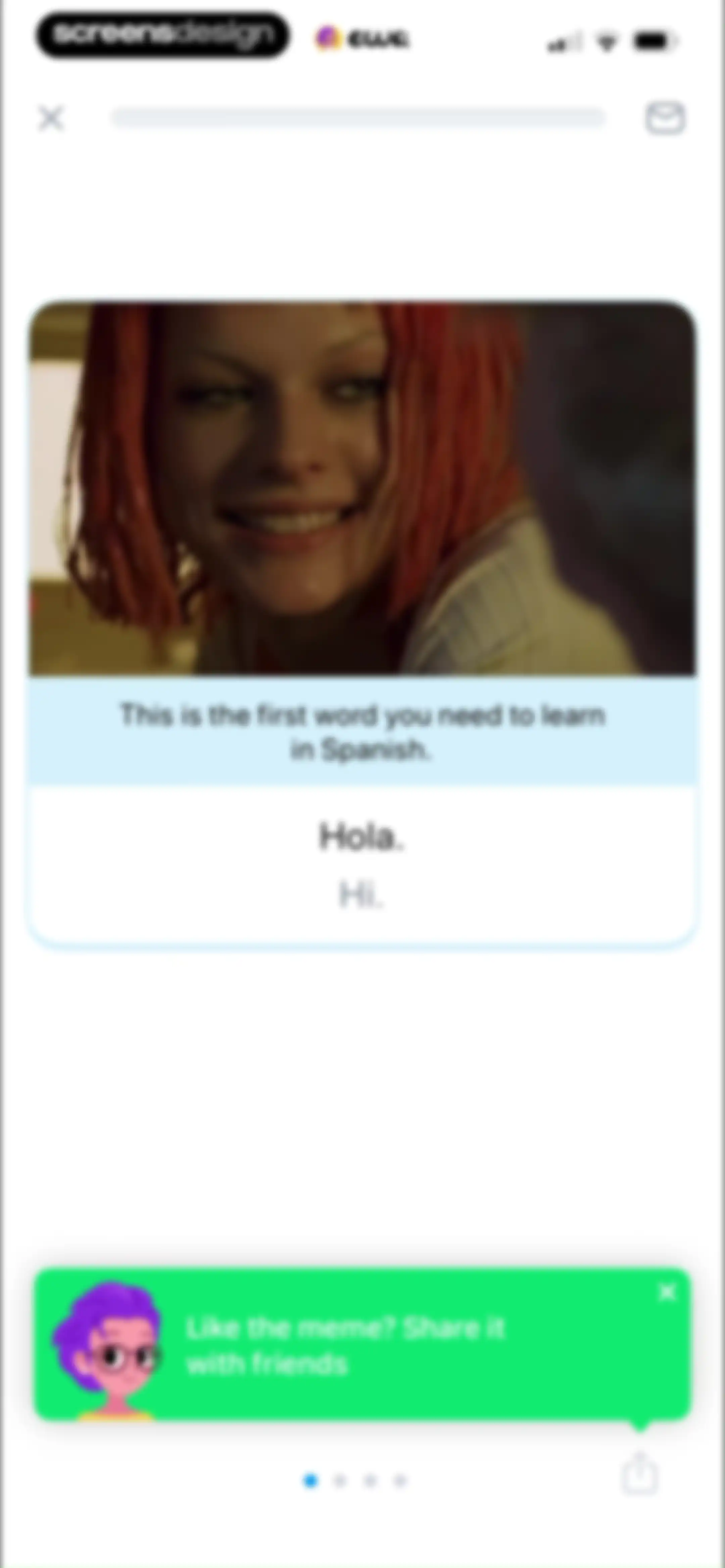 EWA: Learn Languages screen 98