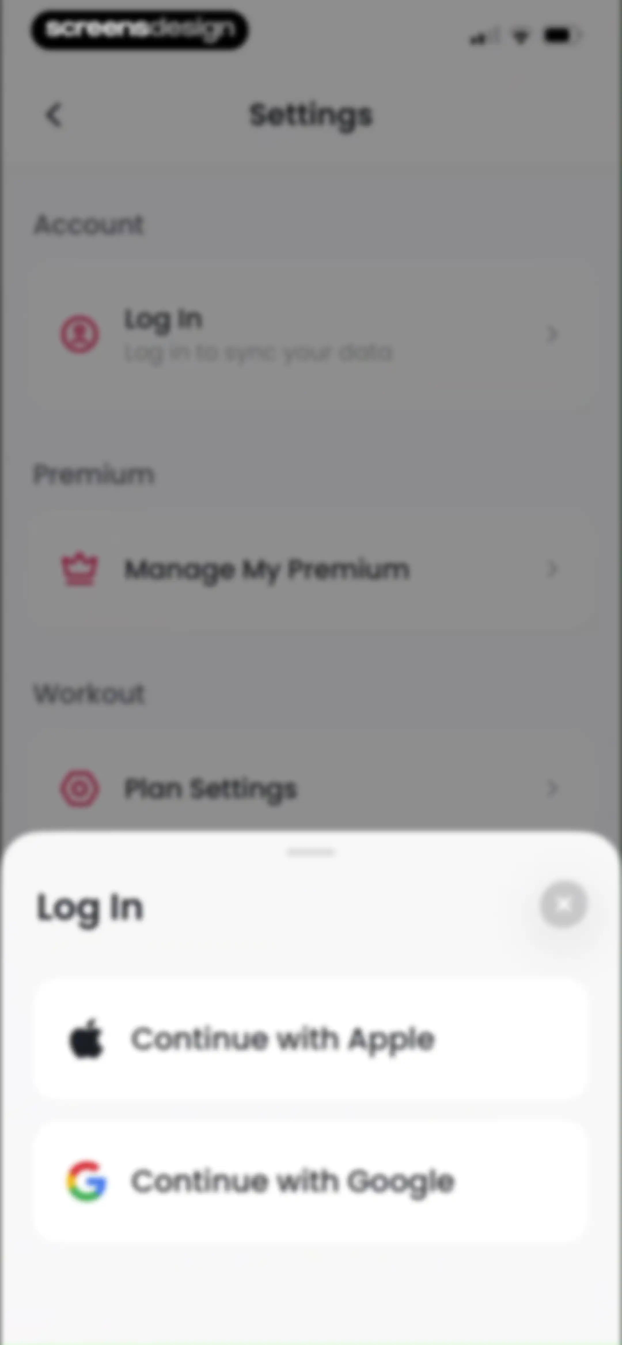 ChillFit: Home Workout Planner screen 165
