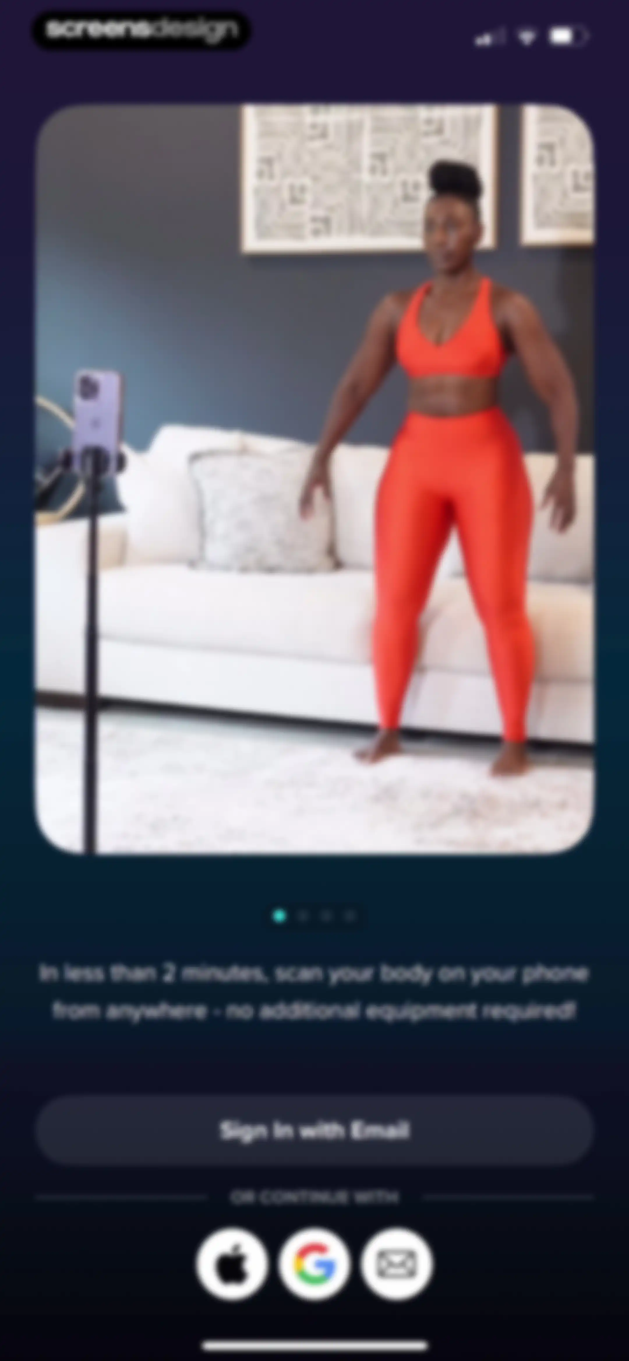 ZOZOFIT: 3D Body Scanner screen 2