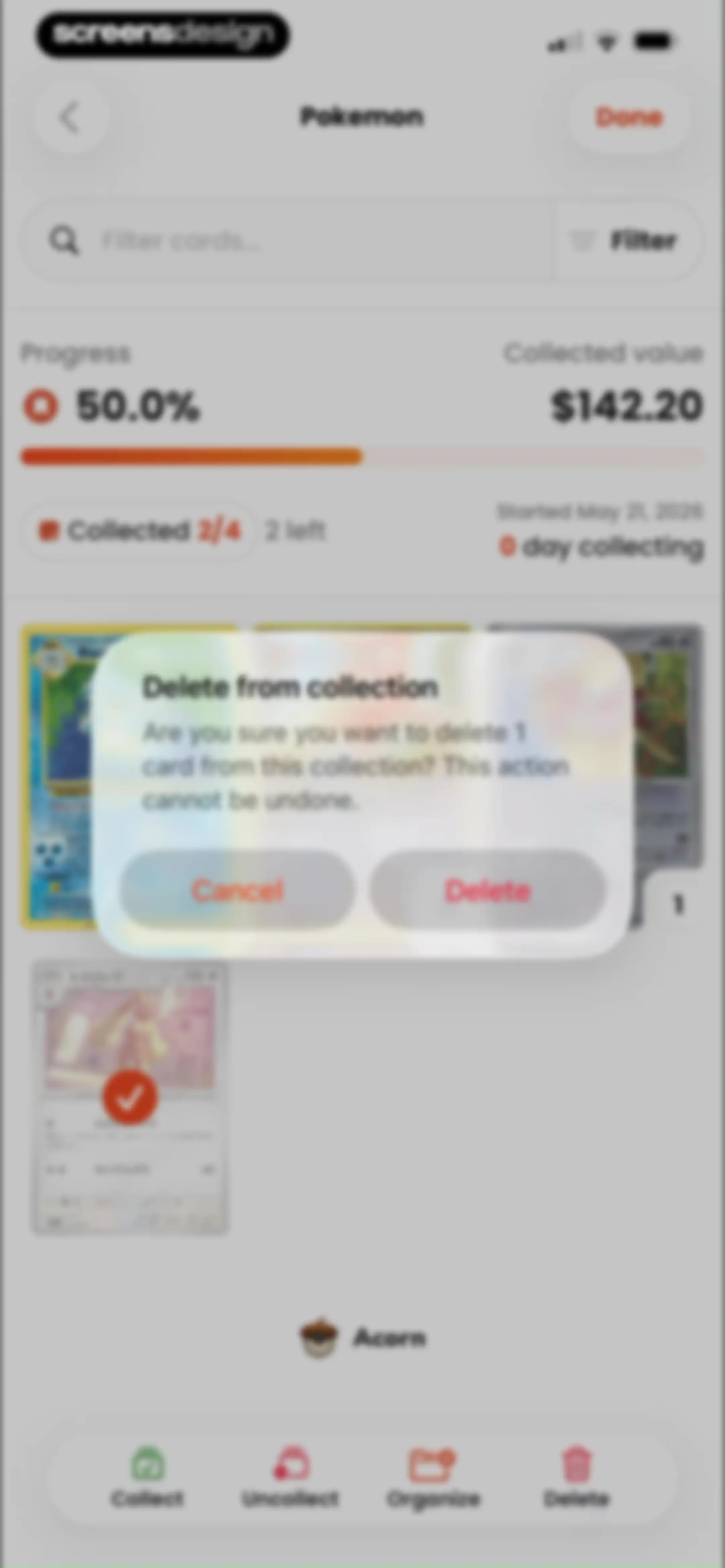 Acorn TCG ‒ Card Scanner App screen 80