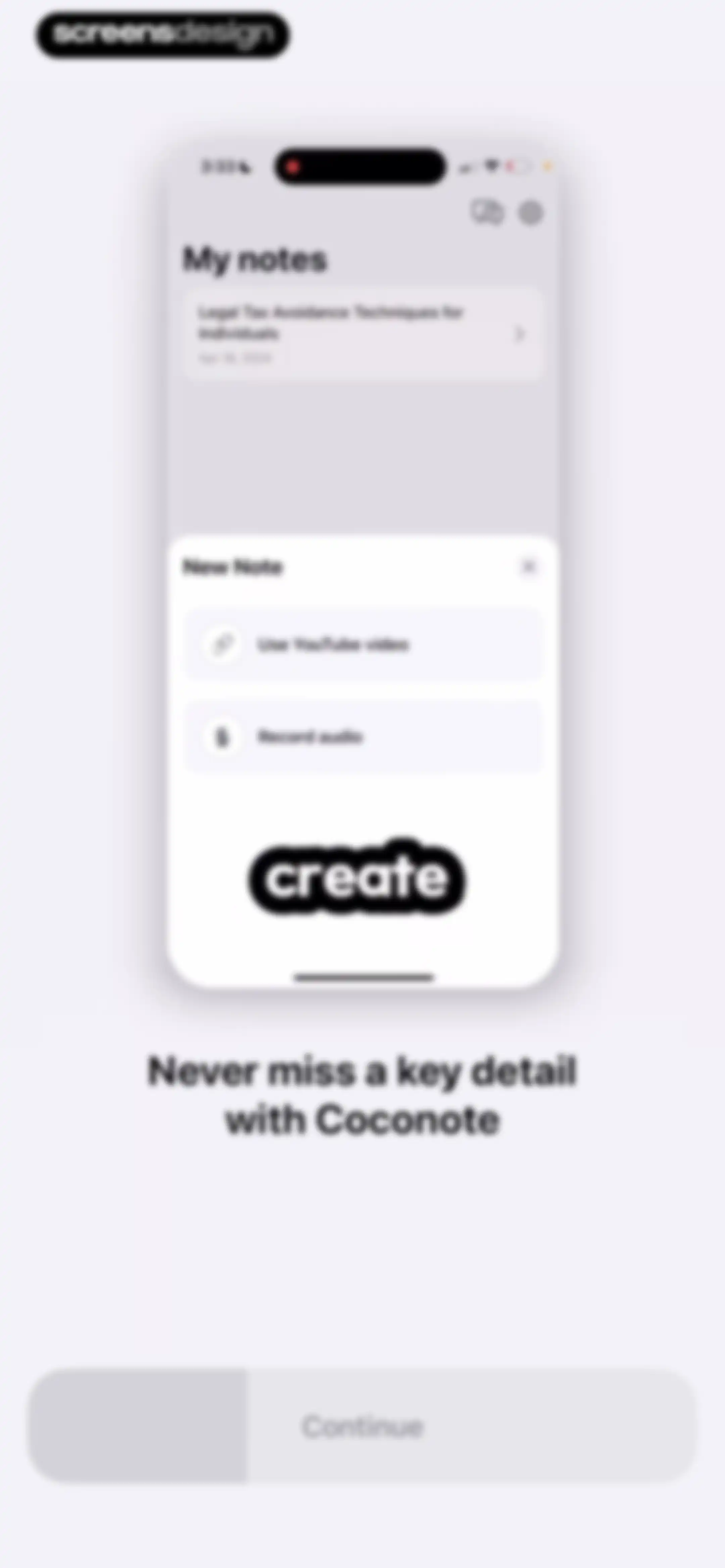 Coconote - AI Note Taker screen 6