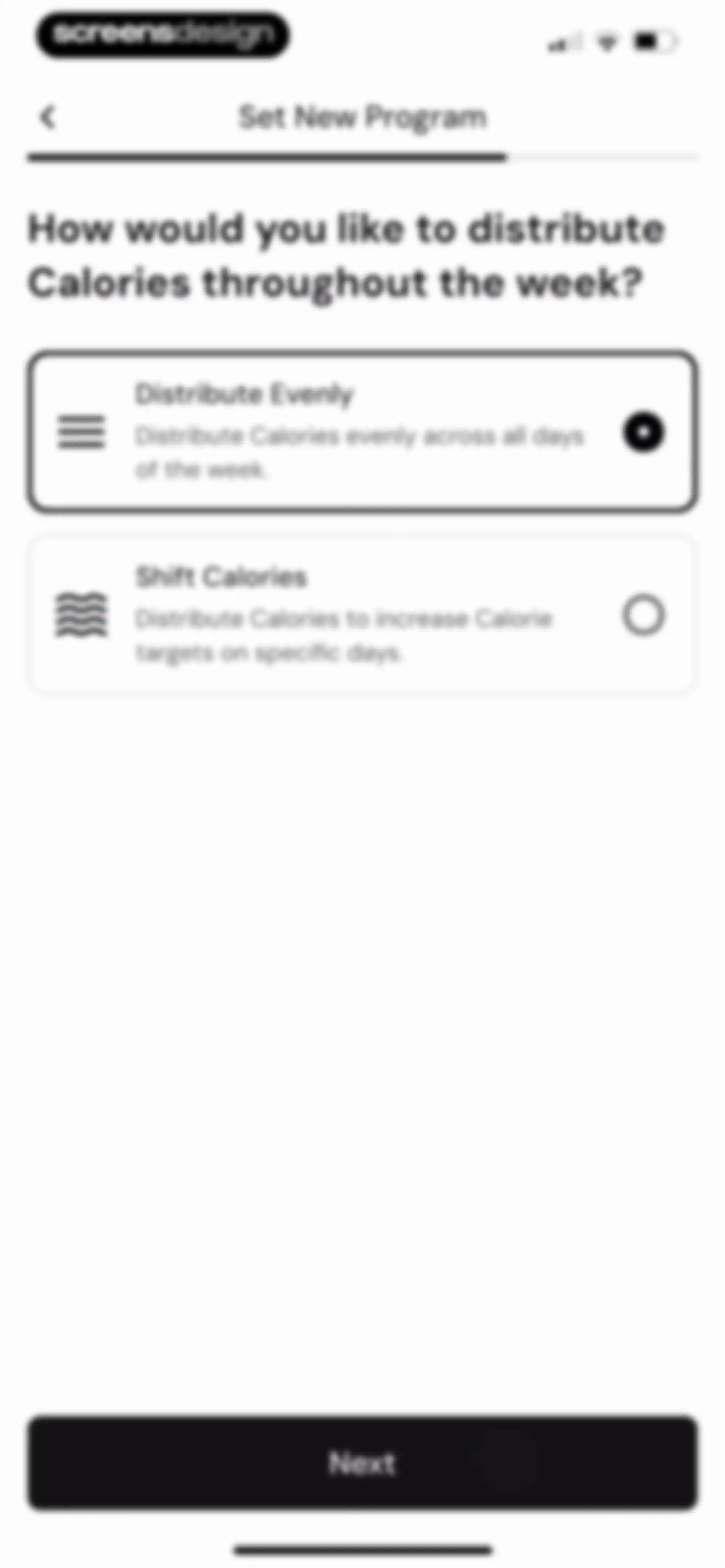 MacroFactor - Macro Tracker screen 259