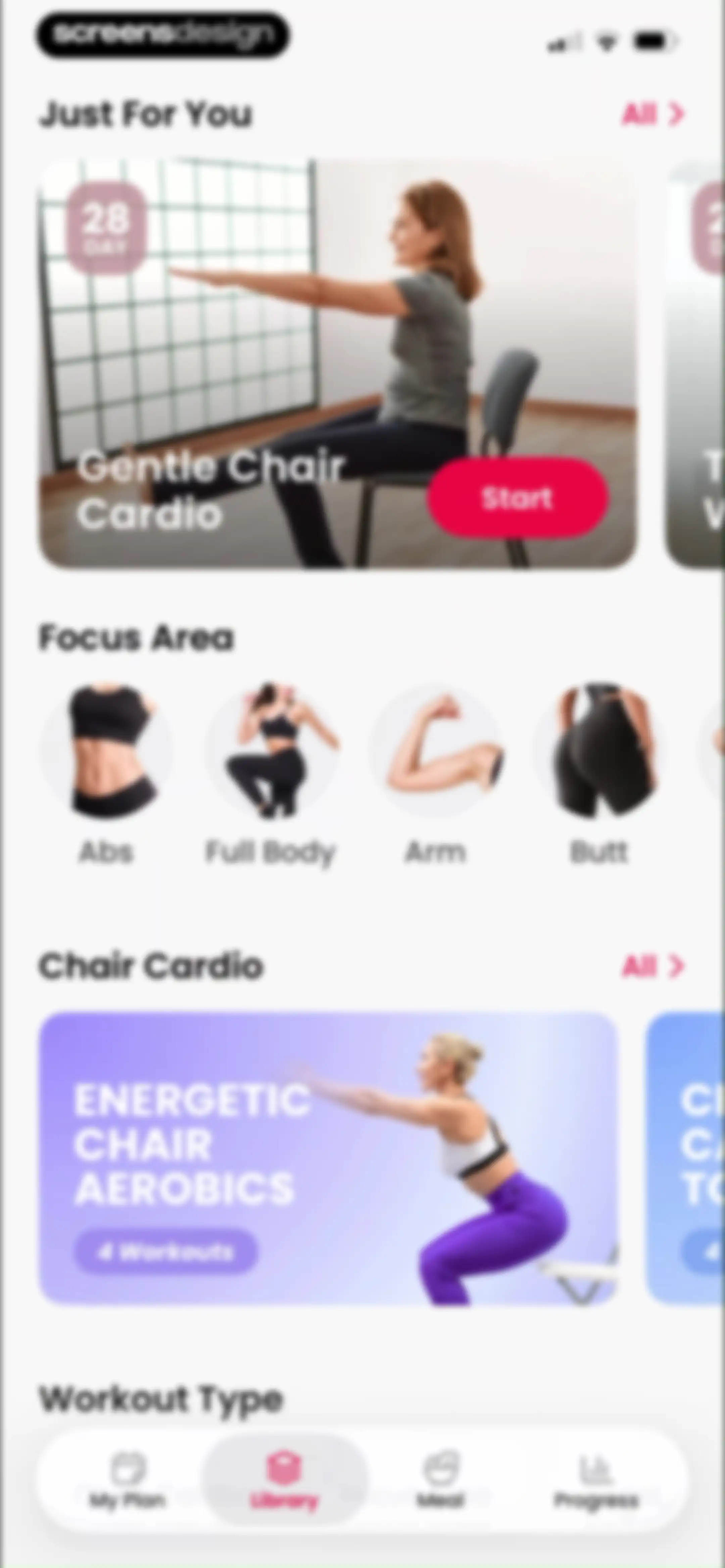 ChillFit: Home Workout Planner screen 108