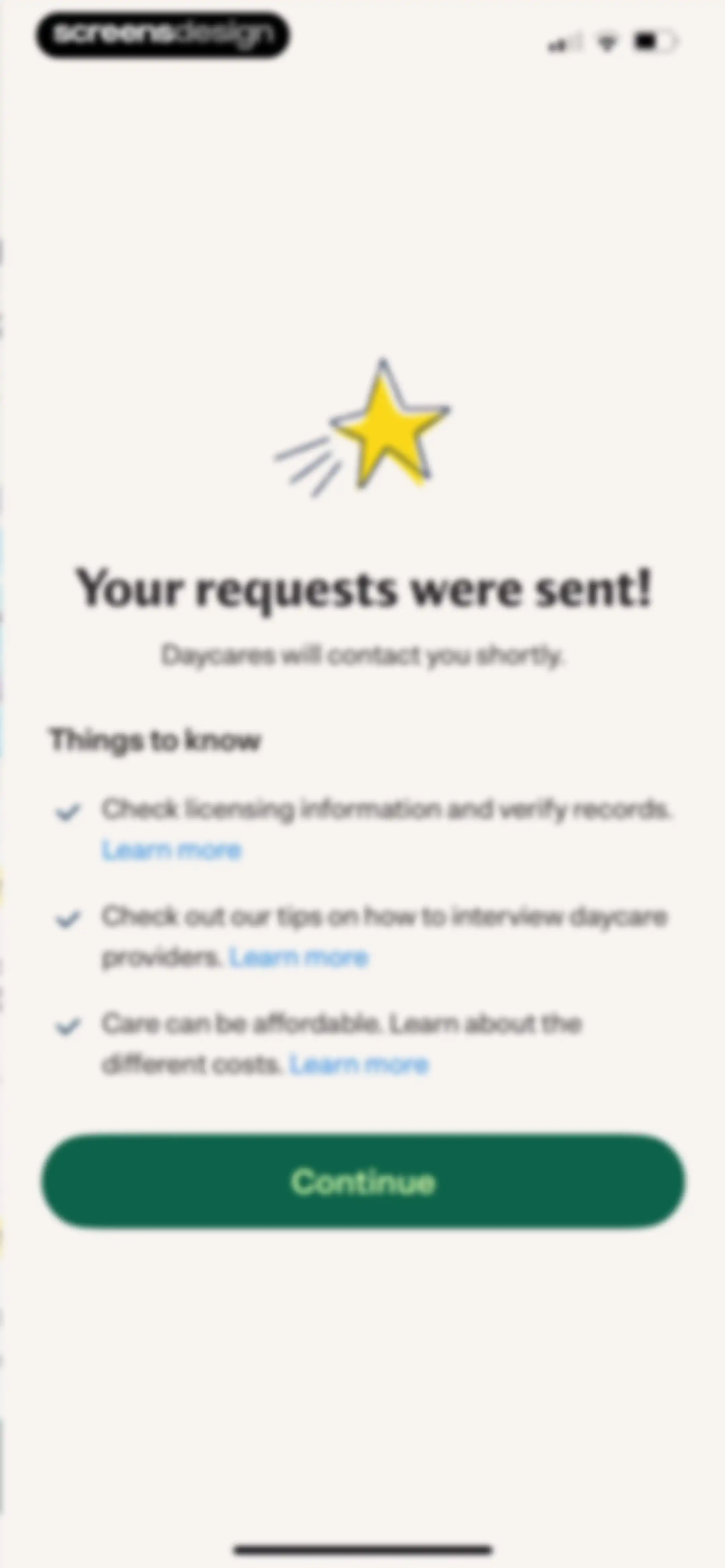 Care.com: Hire Caregivers screen 58