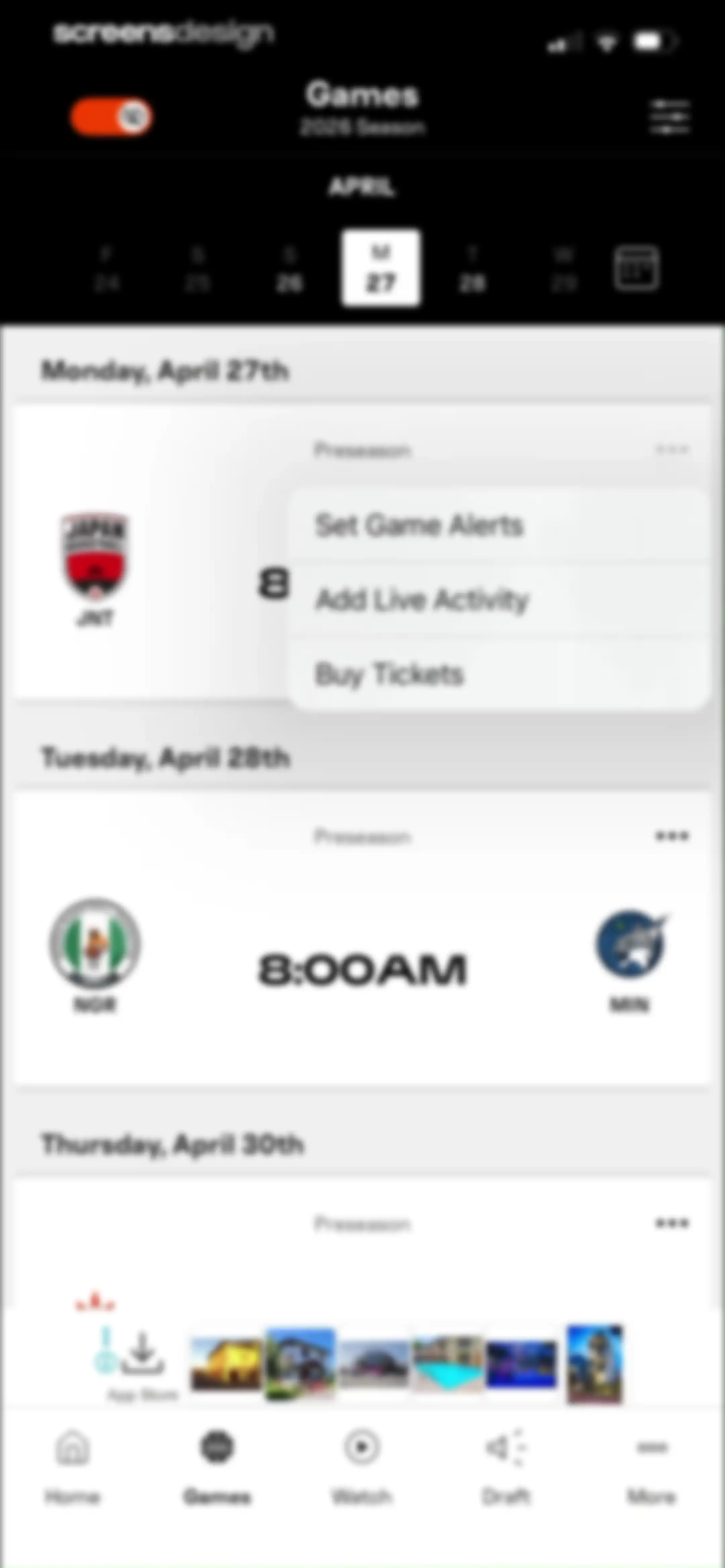 WNBA: Live Games & Scores screen 58