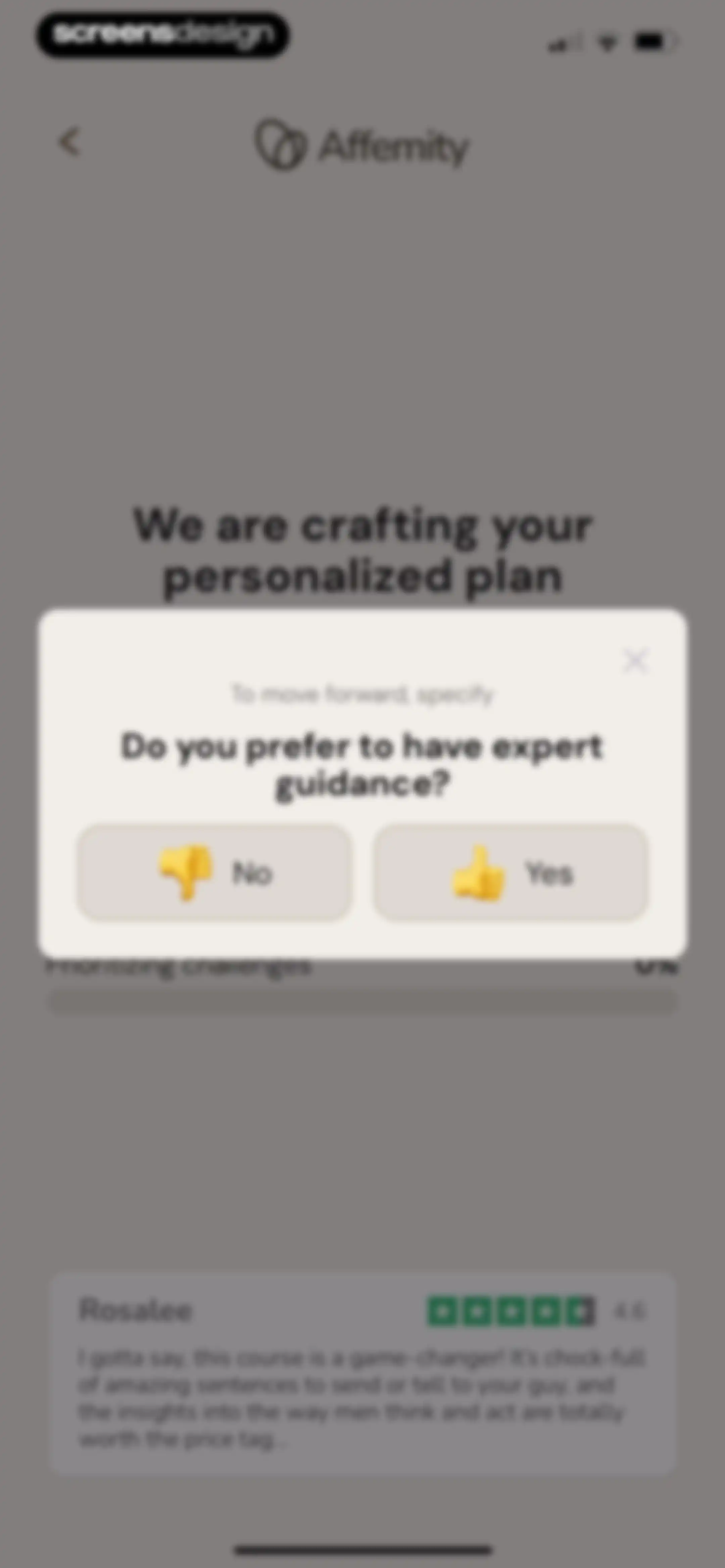 Affemity: Relationship Coach screen 45