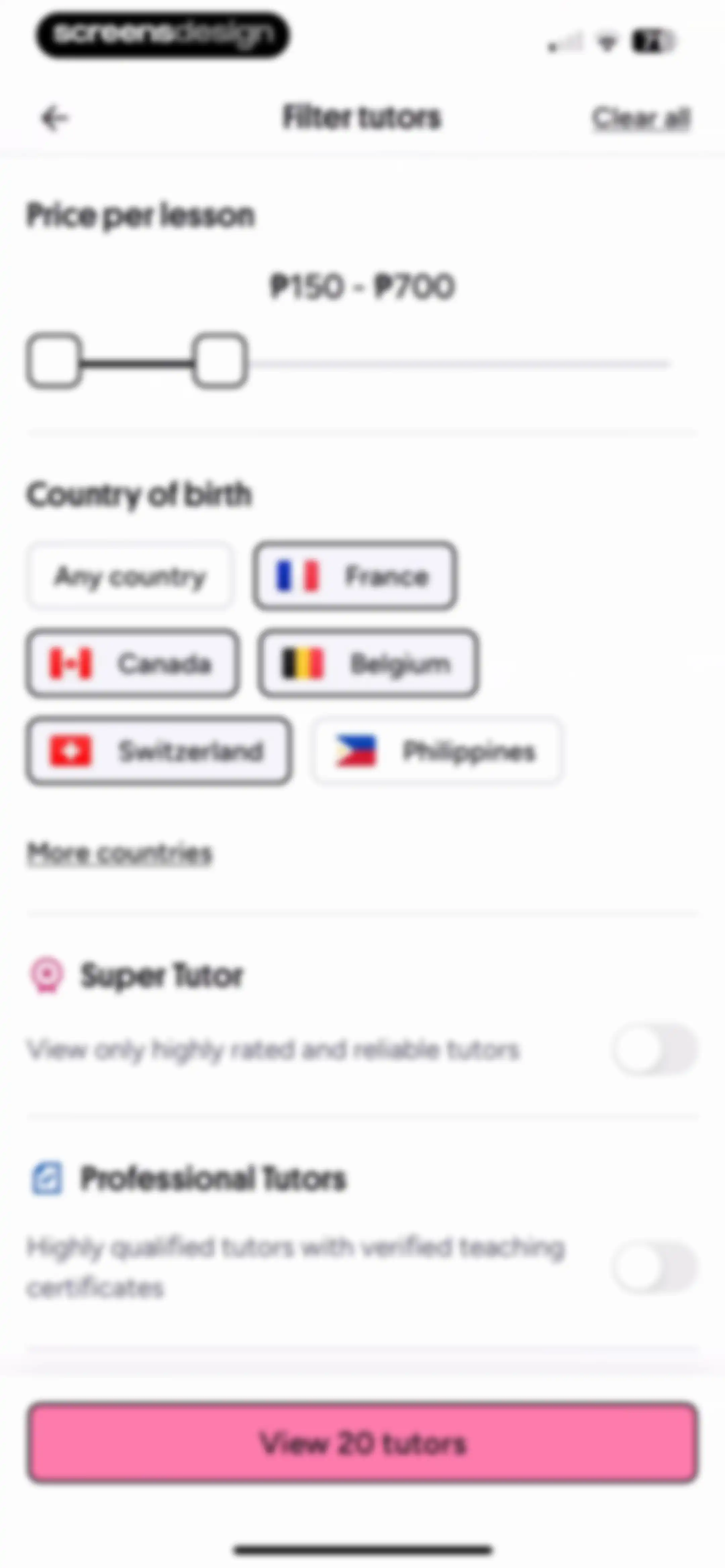 Preply - Language Learning App screen 77
