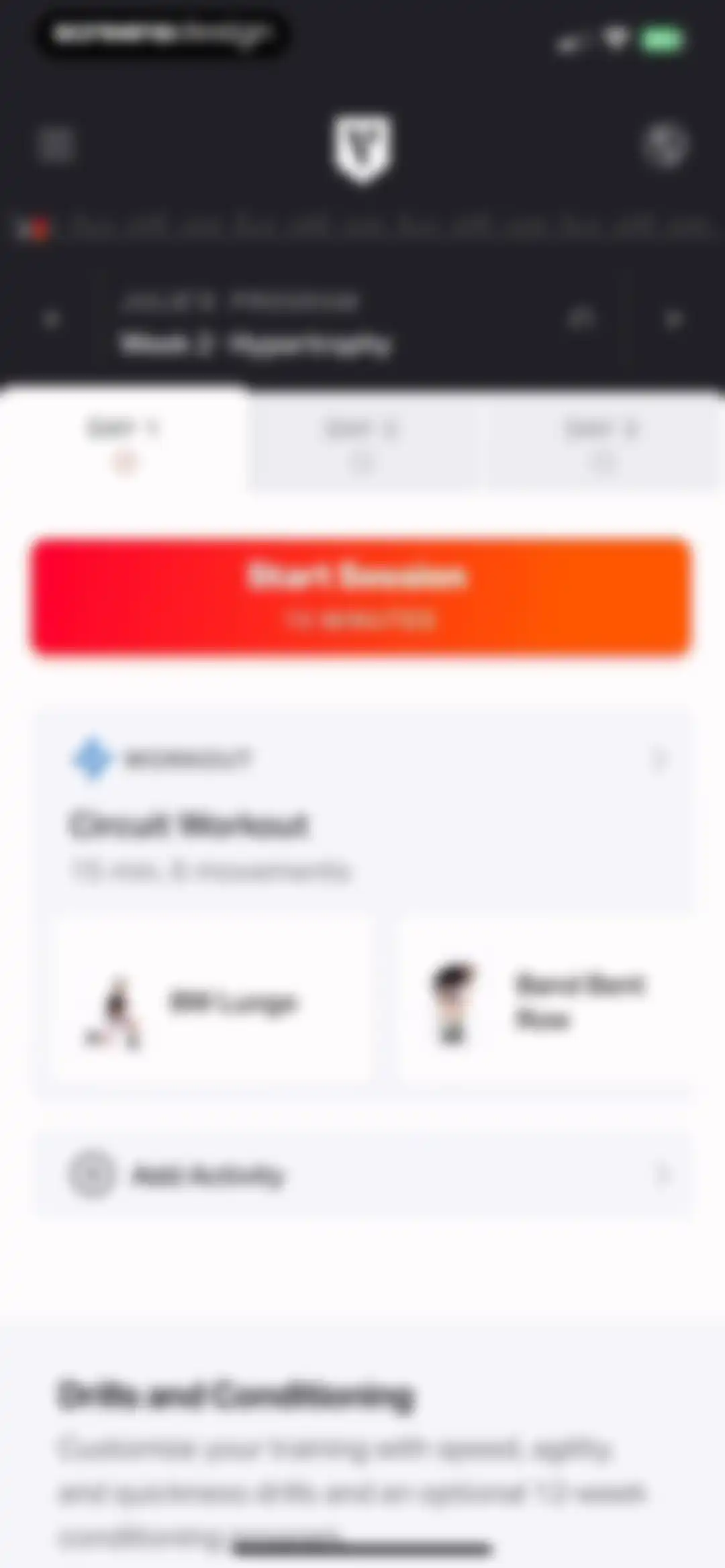 Volt: Gym & Home Workout Plans screen 64
