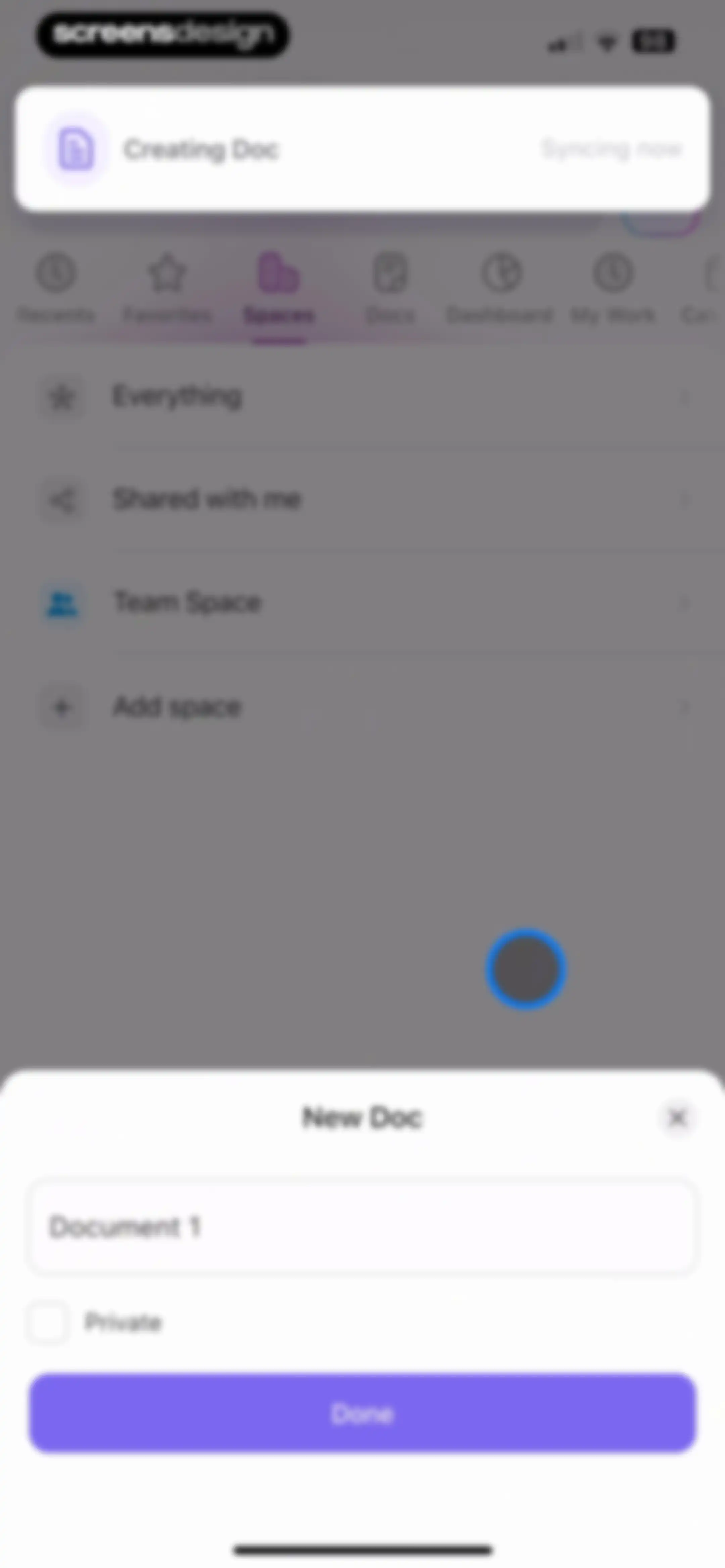 ClickUp: Tasks, Chat, Docs, AI screen 136