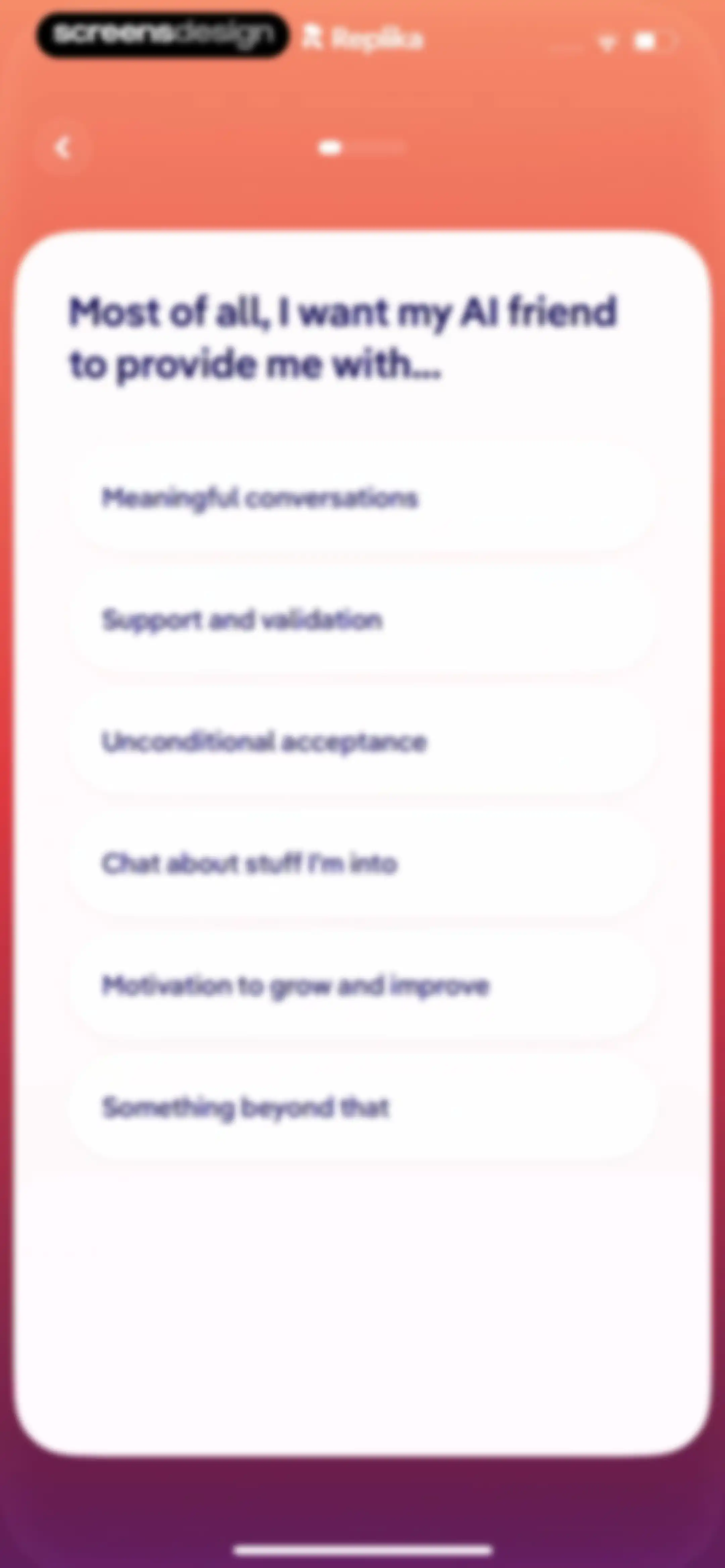 Replika - AI Companion Chat screen 14
