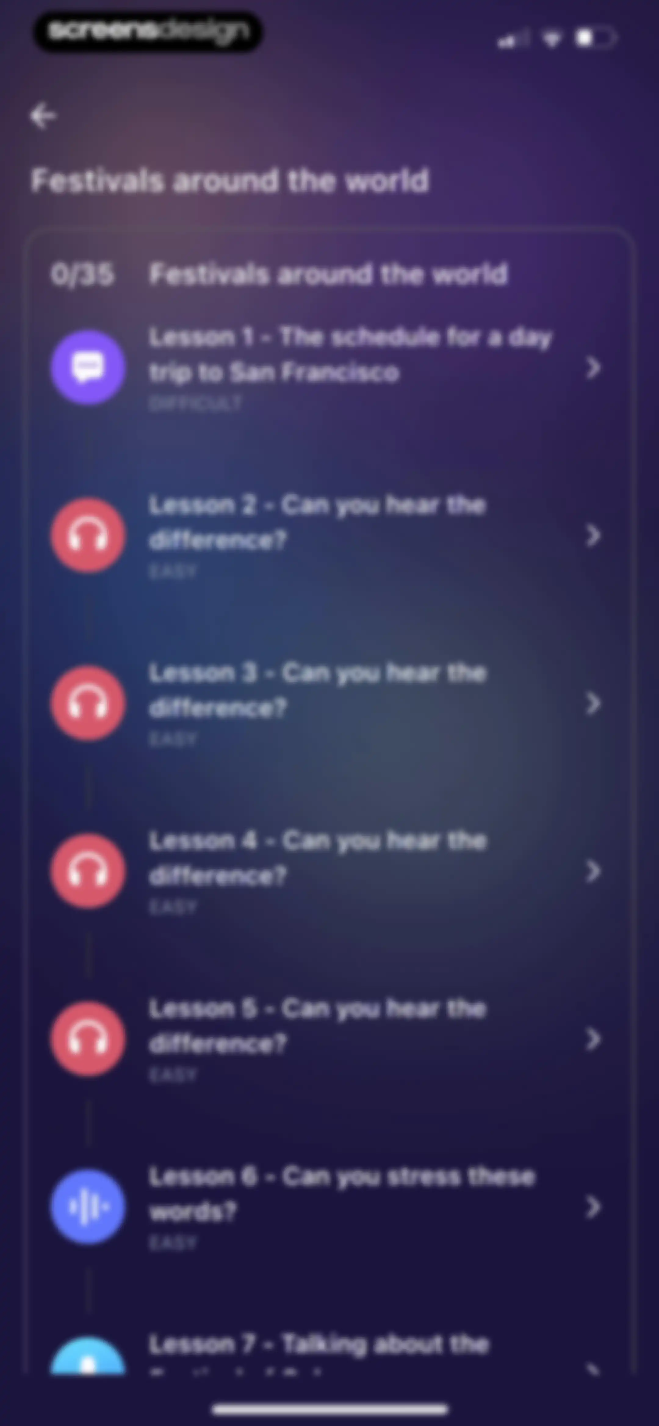 ELSA Speak - English Learning screen 127