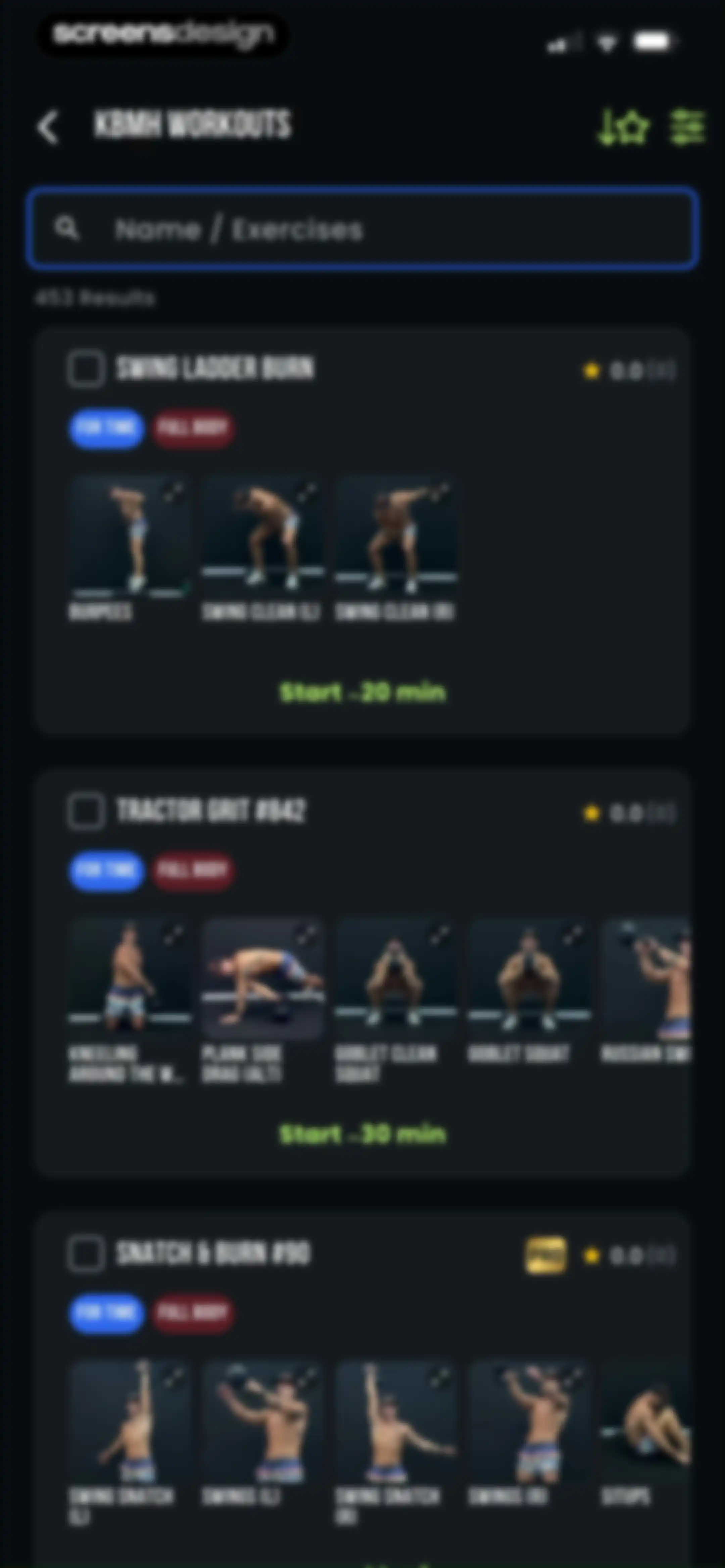 KBMH - Kettlebell Workouts screen 59