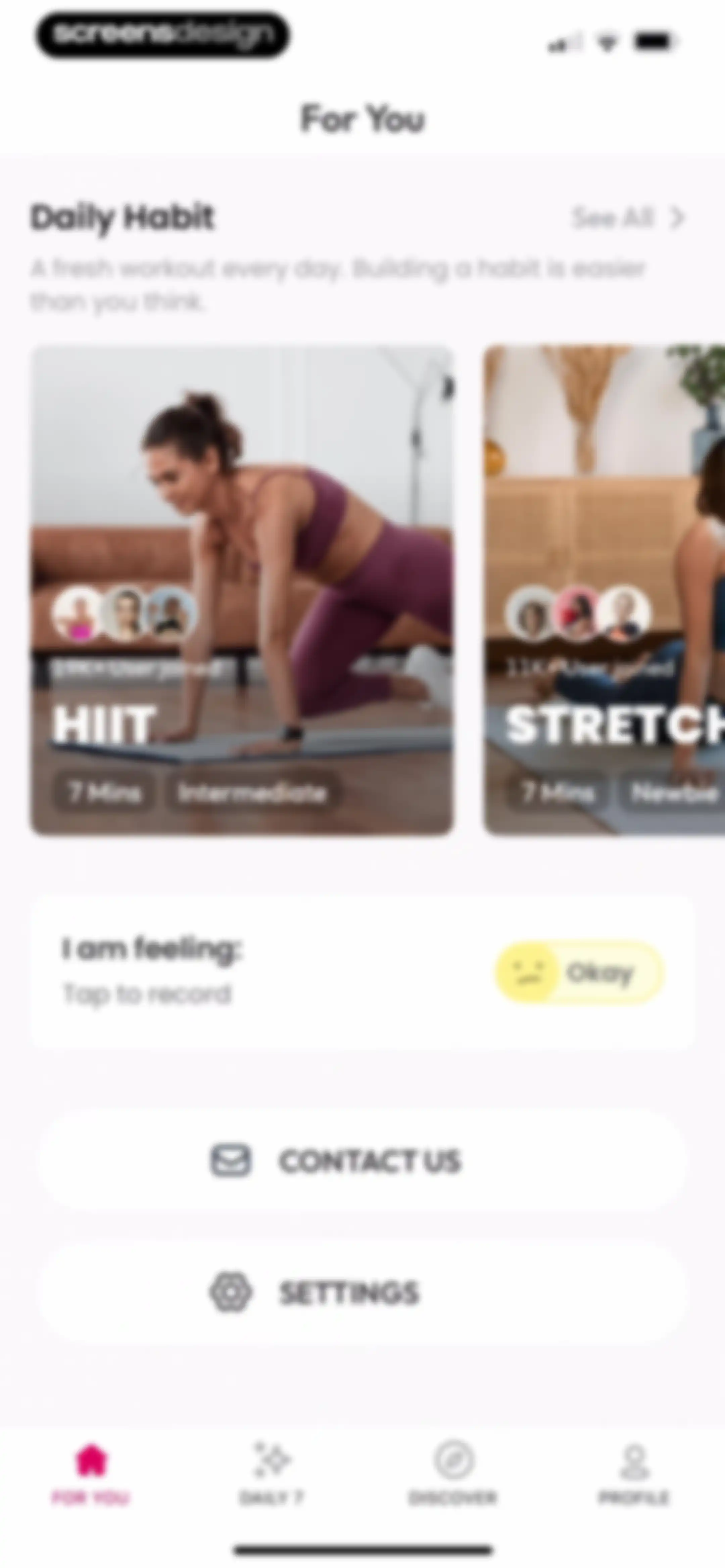 Workout for Women: Home & Gym screen 190