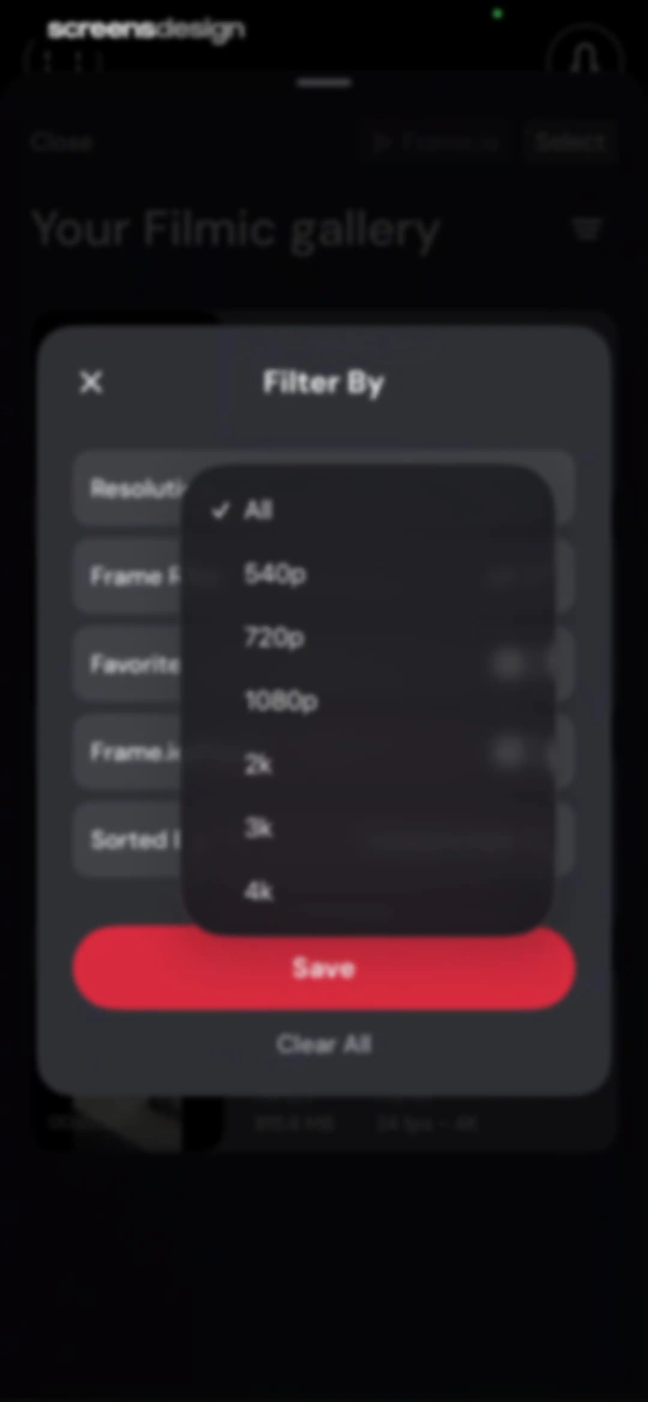 Filmic Pro－Video Camera screen 55