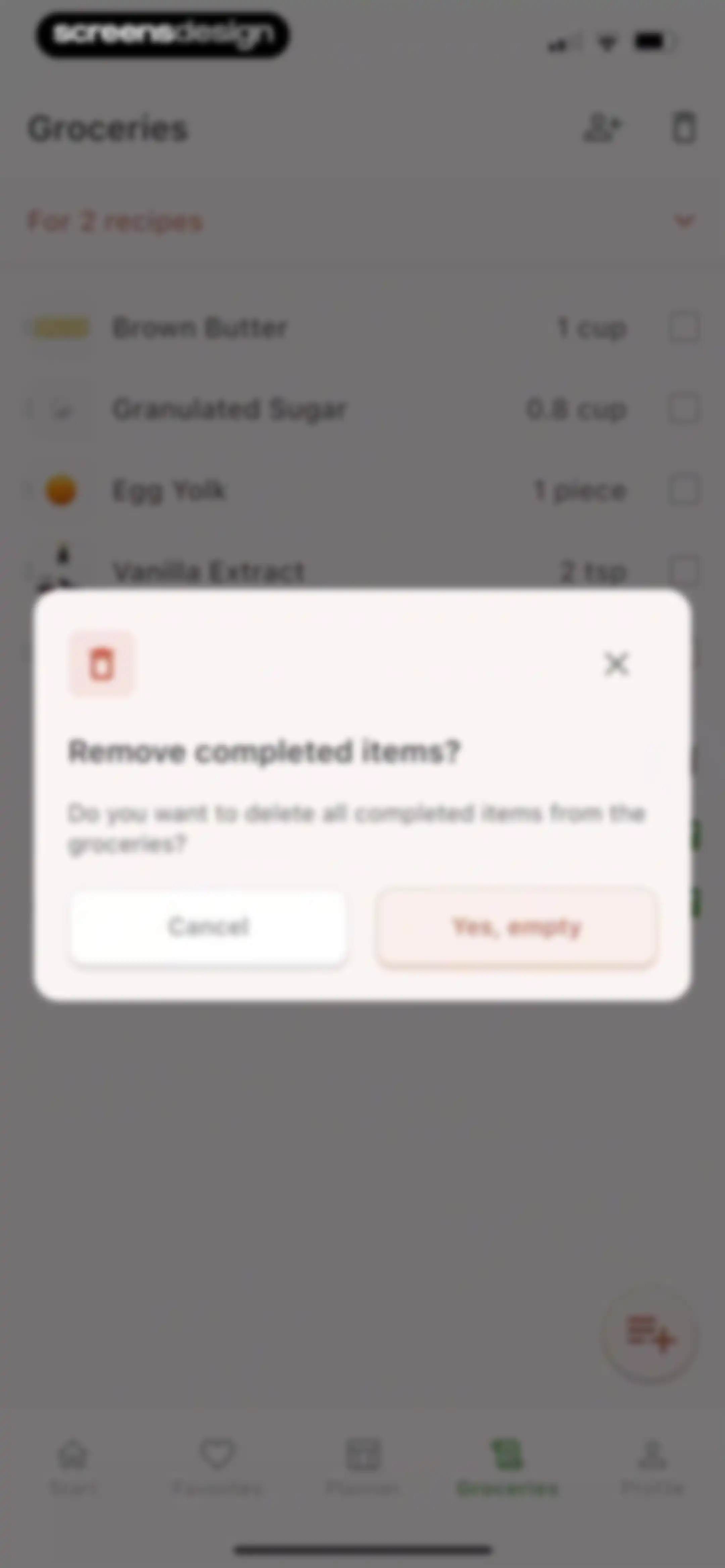 All My Meals - Keep Recipes screen 96