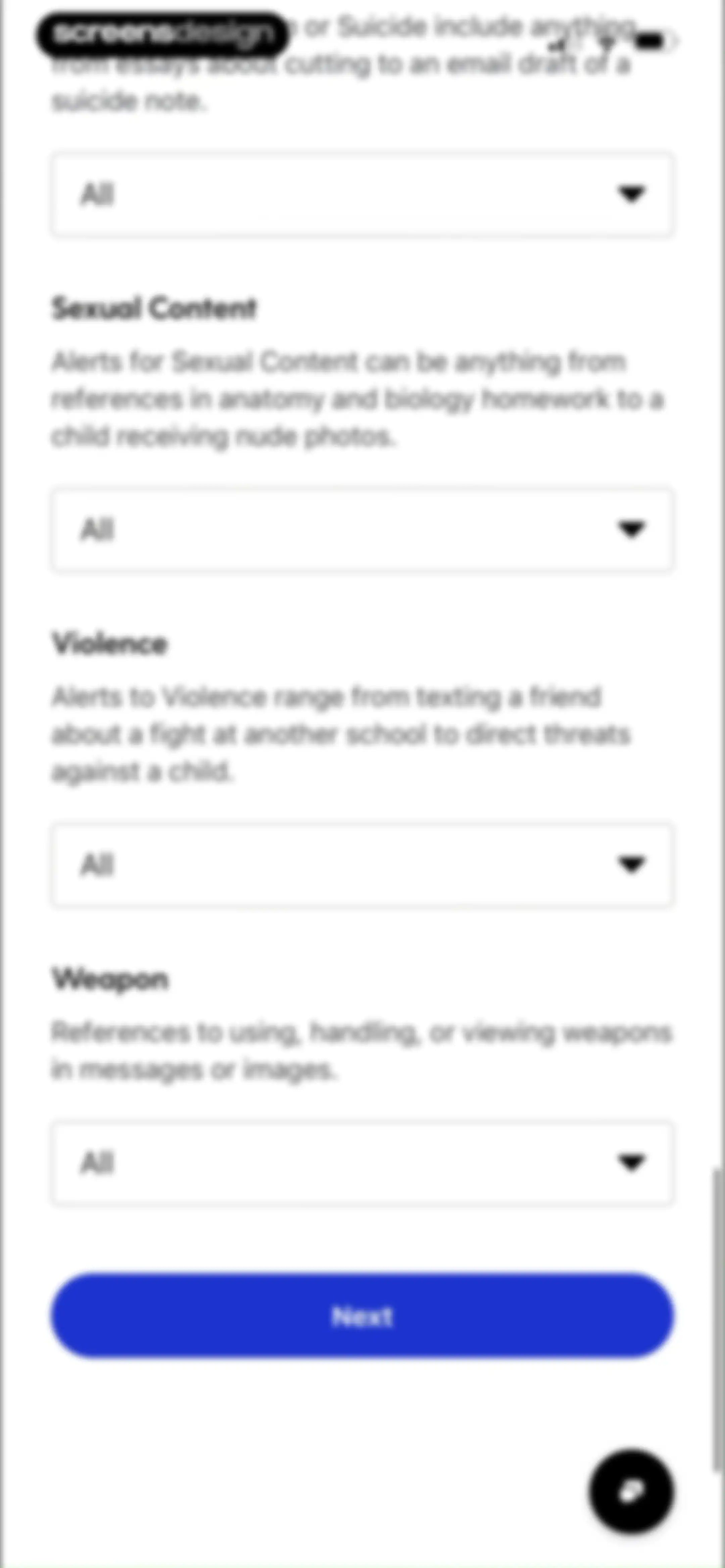 Bark - Parental Controls screen 33