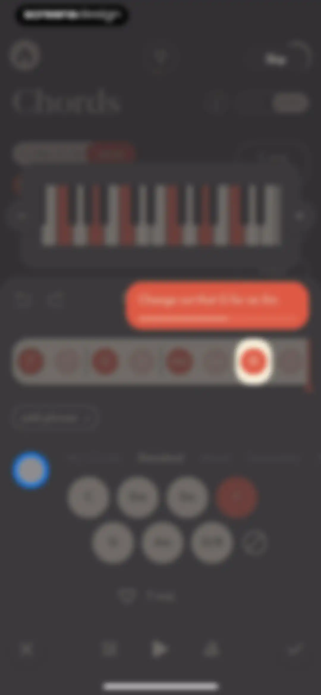 Demo: Songwriting Studio screen 29