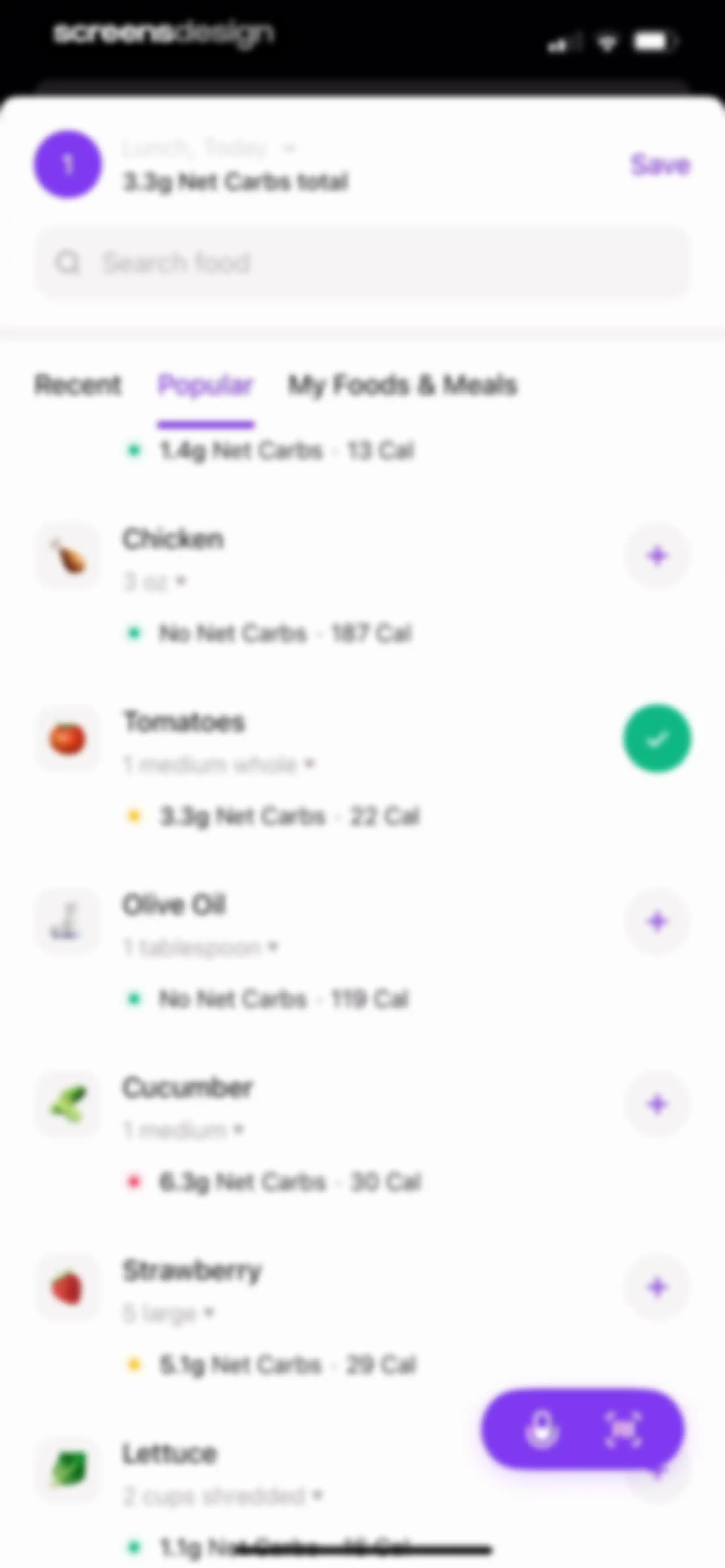 Keto Diet App － Carb Tracker screen 76