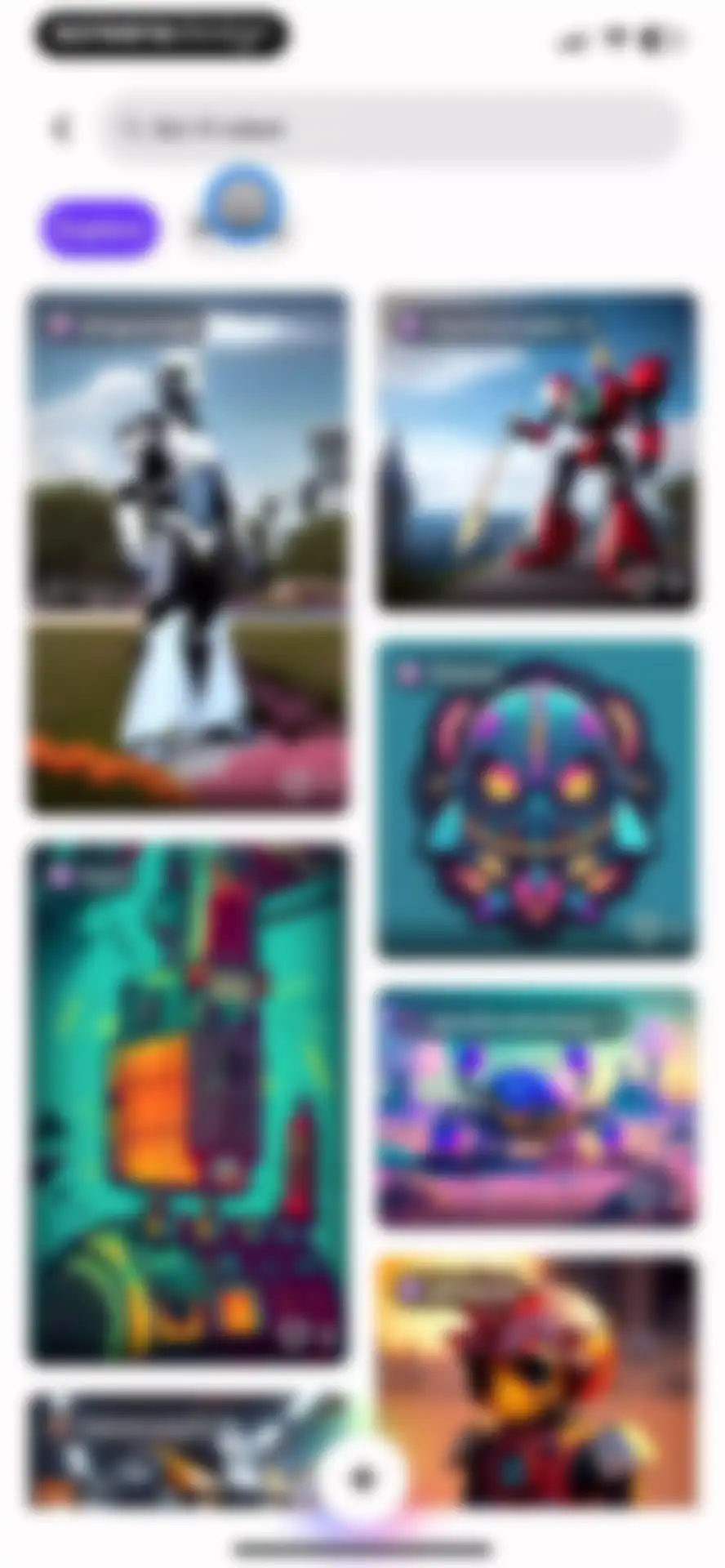 WOMBO Dream - AI Art Generator screen 40