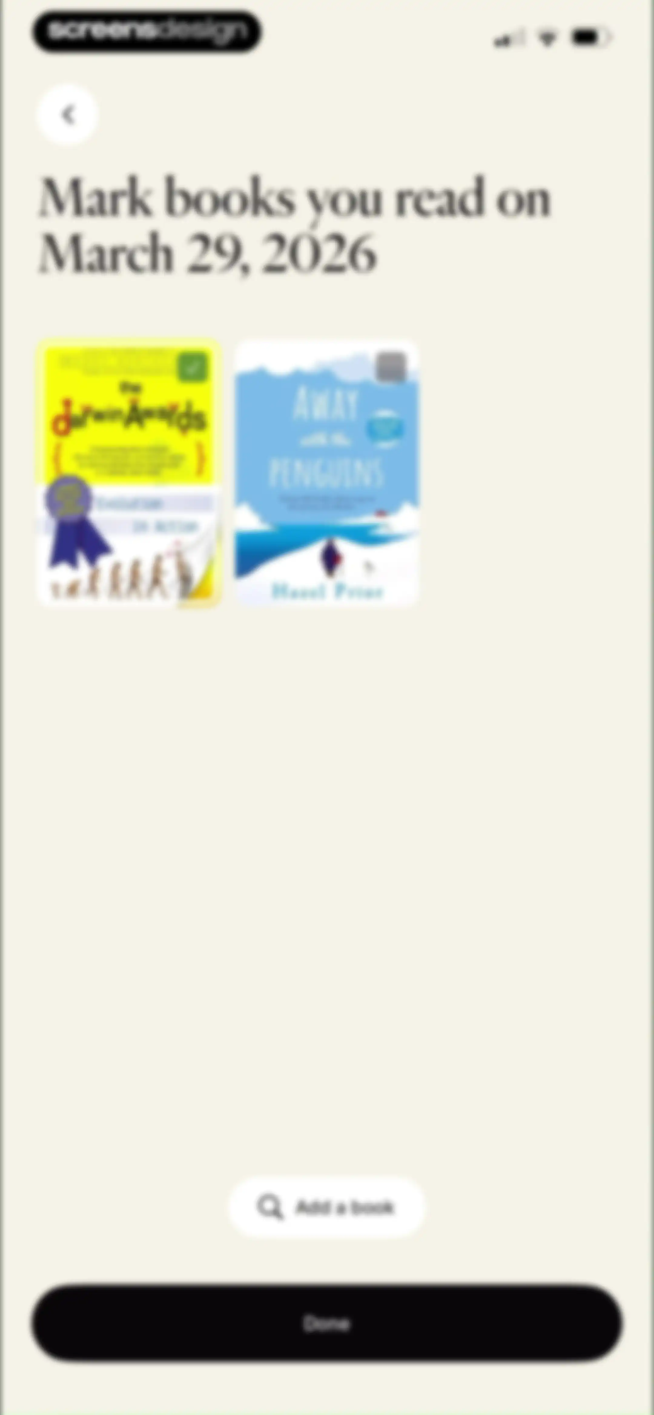 Fable: Track & Discuss Books screen 249