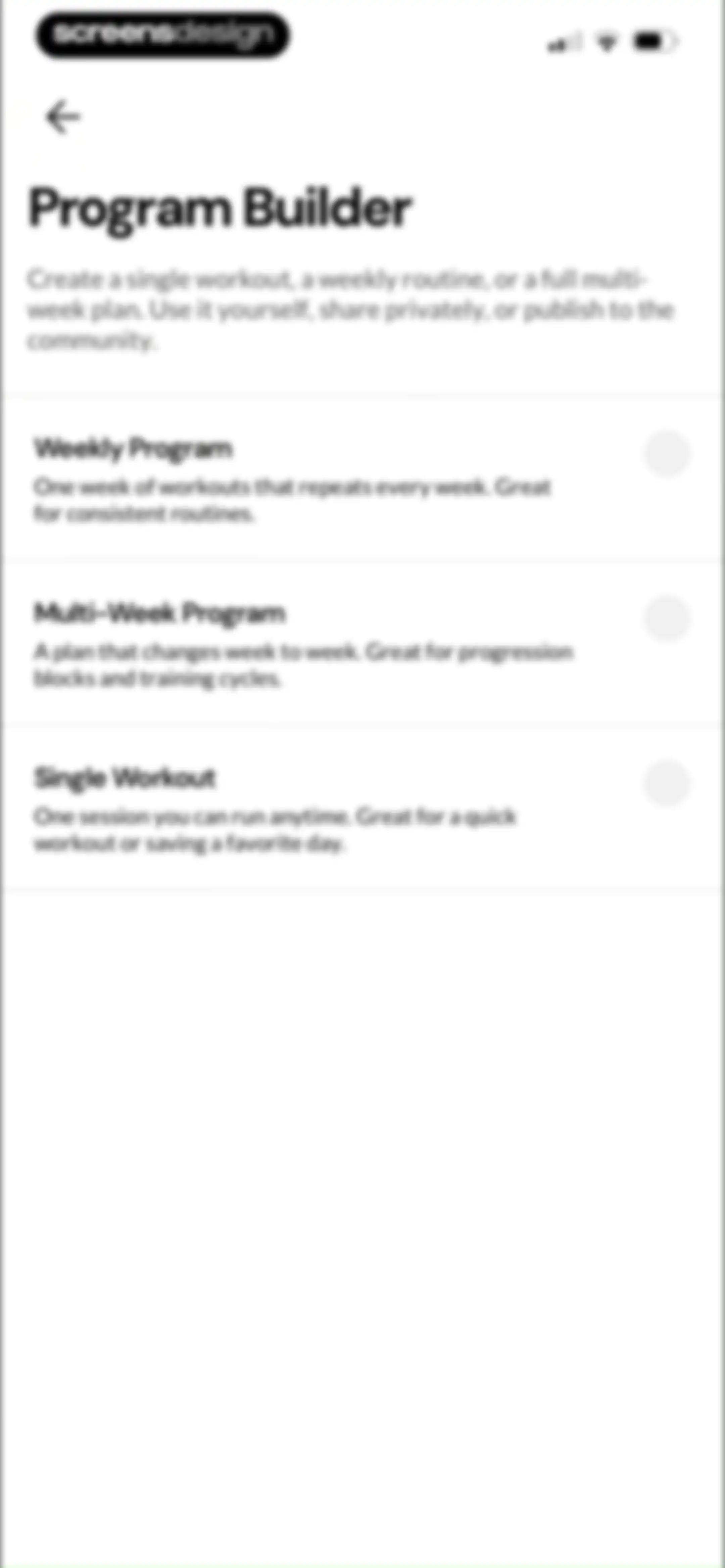 Boostcamp: Workout Programs screen 109