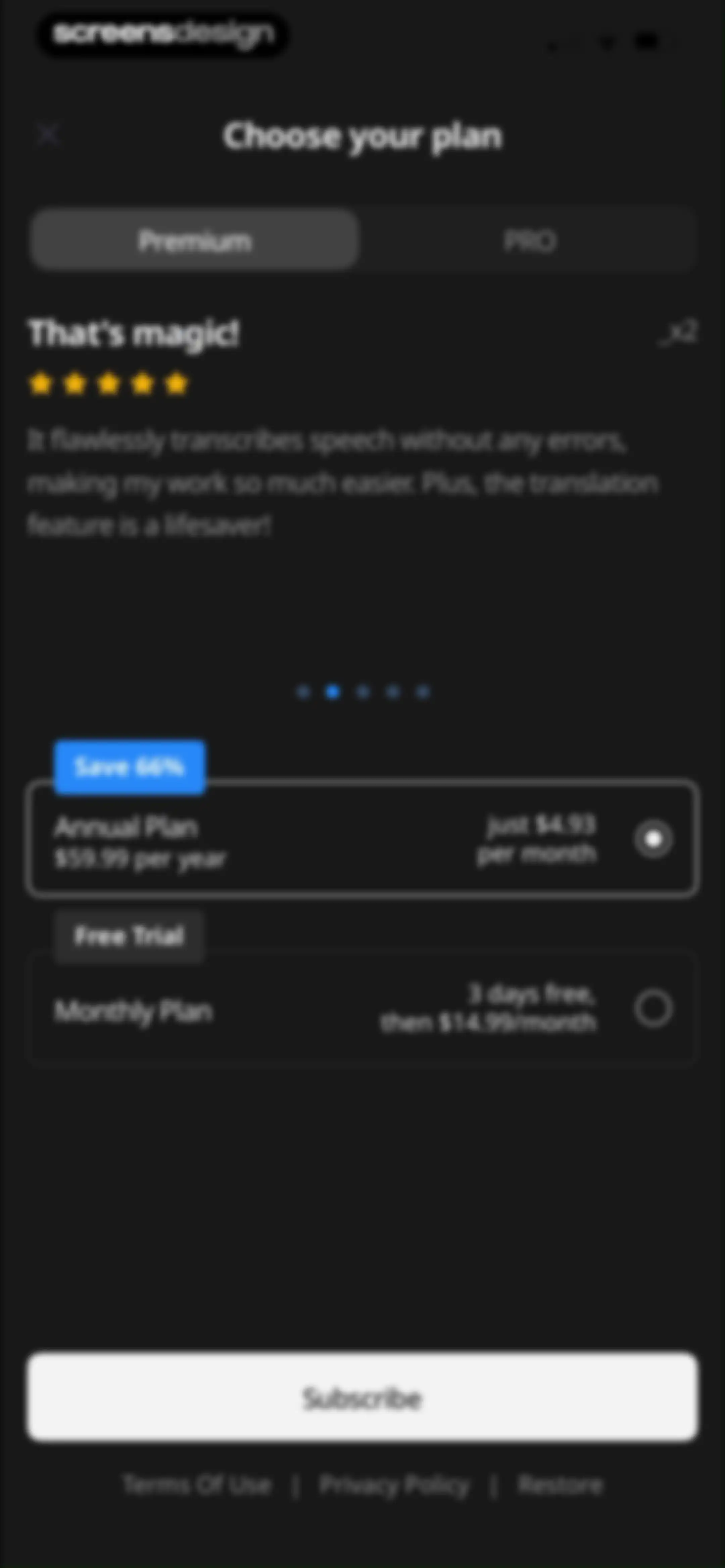 SpeakApp AI: Voice Notes screen 8