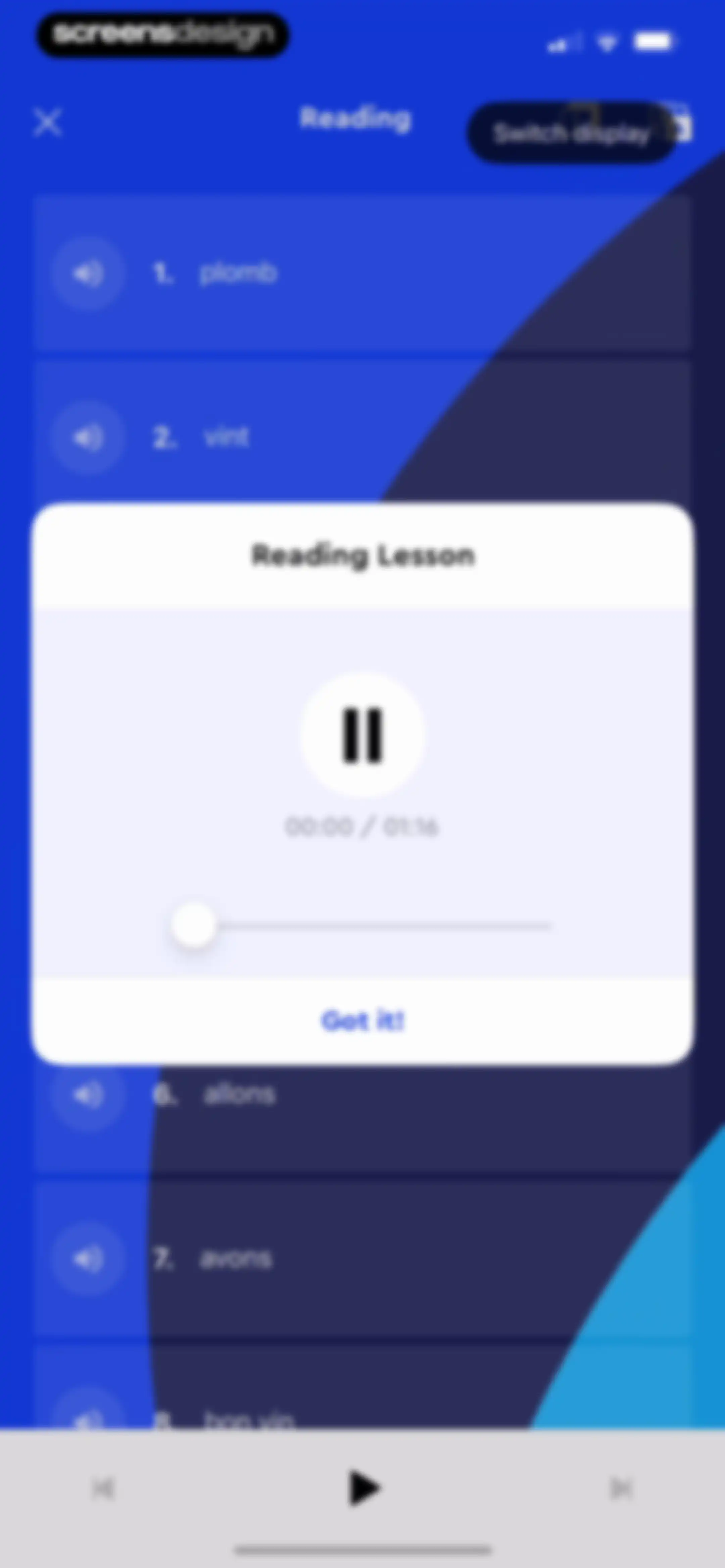 Pimsleur | Language Learning screen 87
