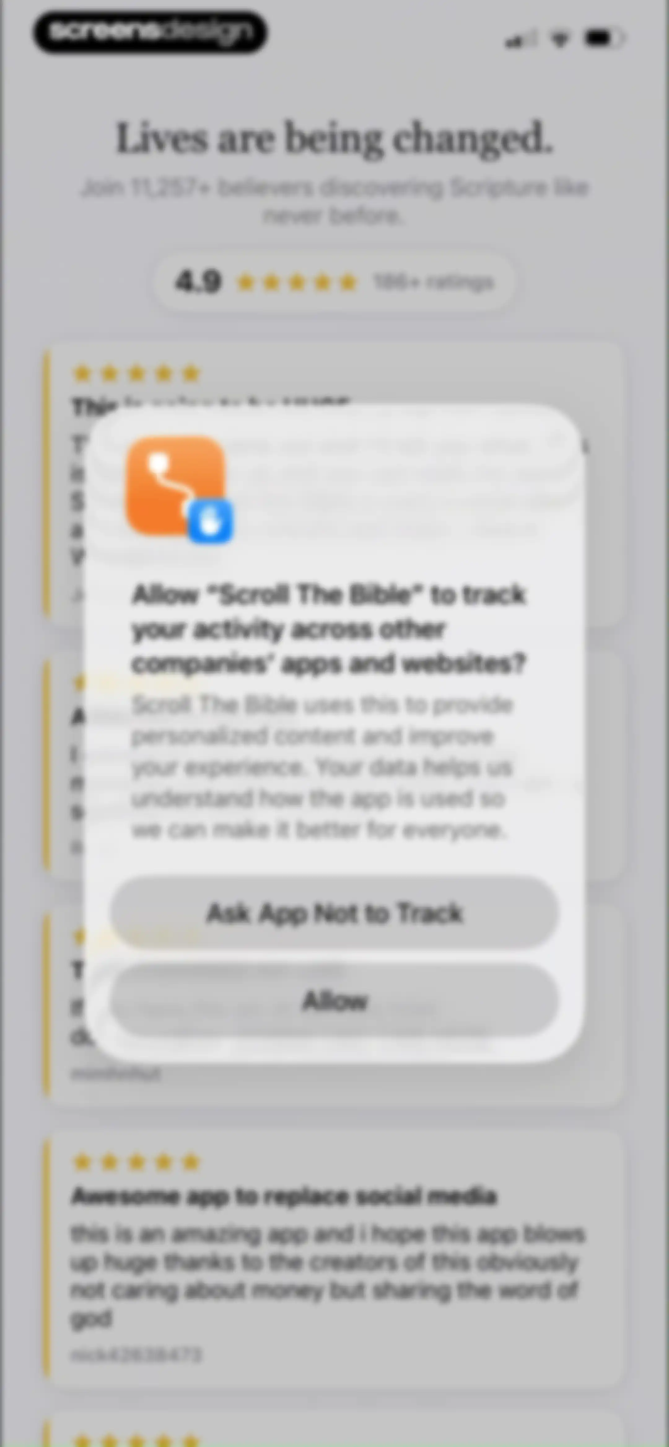 Scroll The Bible screen 7