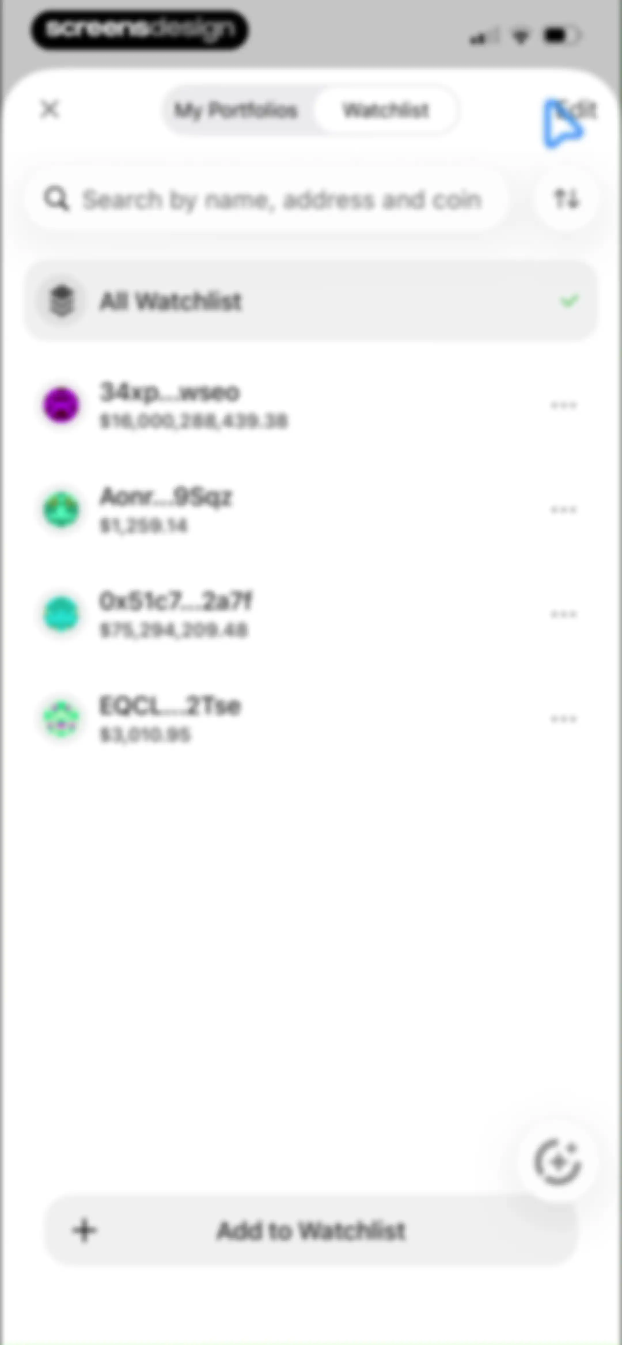CoinStats: Crypto Portfolio screen 131